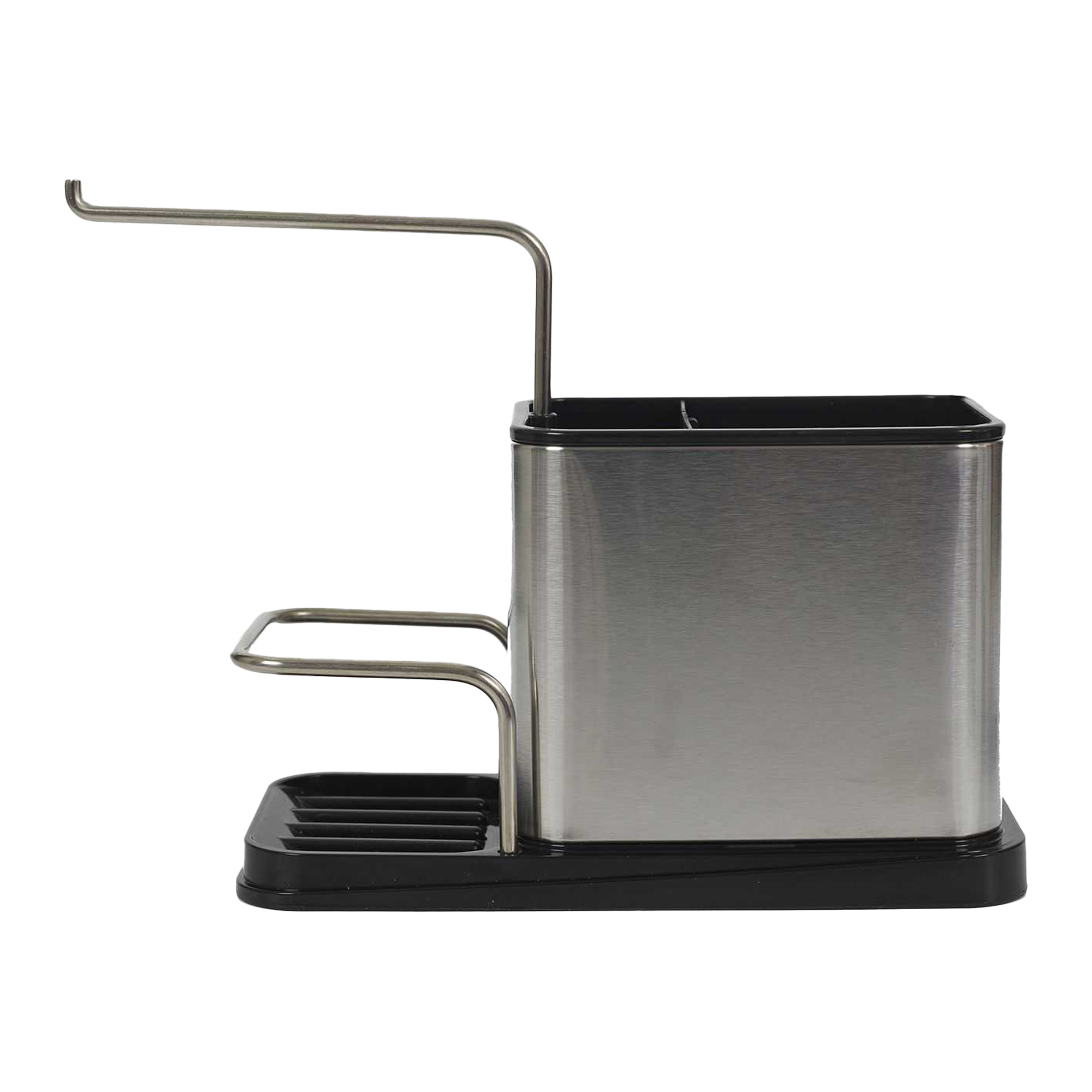 Porte éponge et brosse en inox