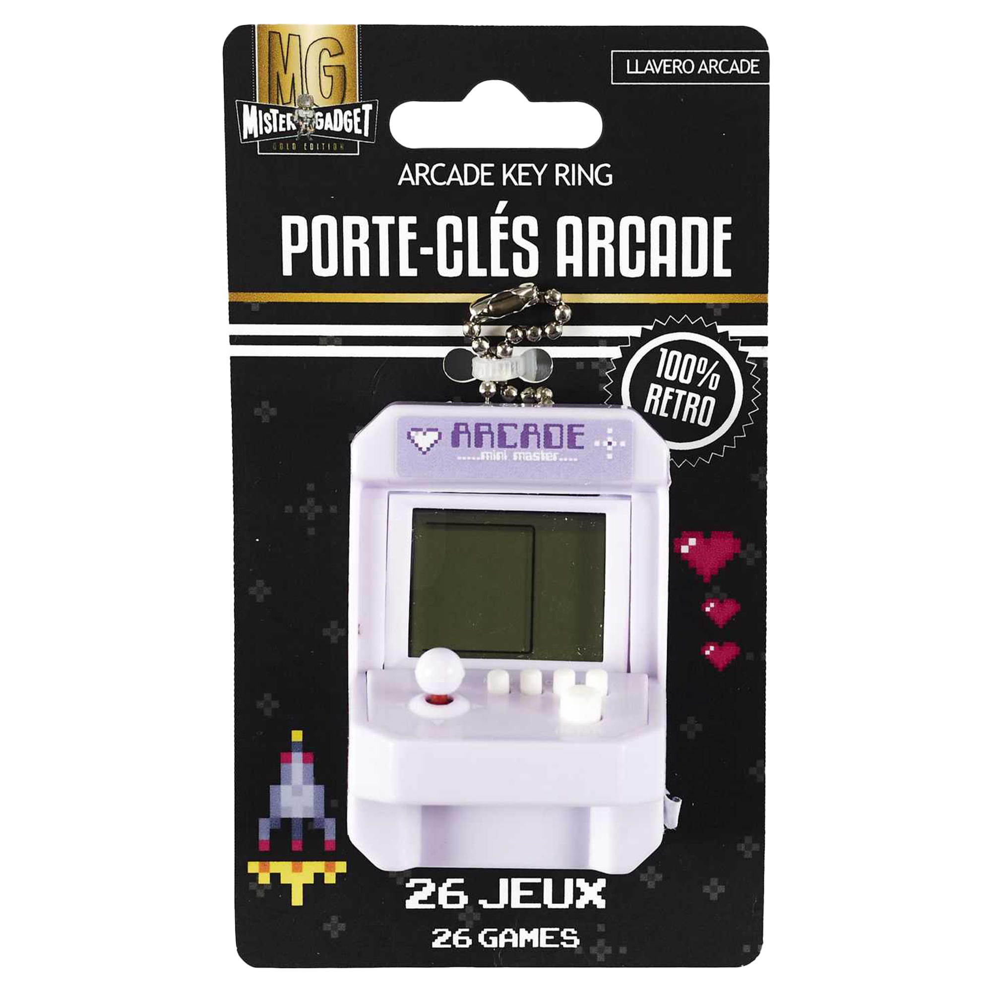 Porte clés arcade