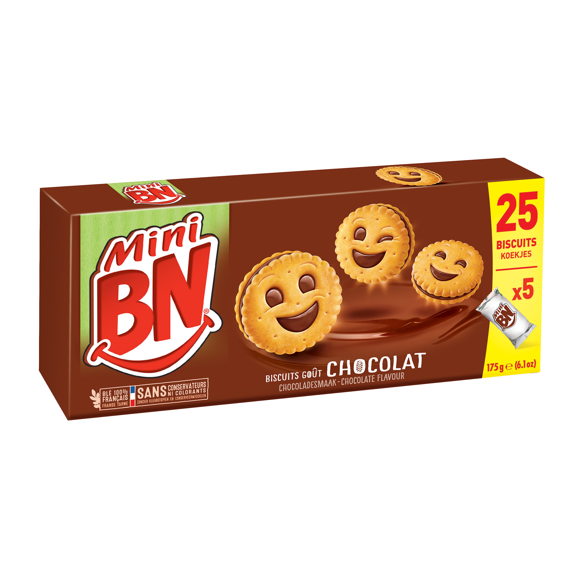 Mini BN au chocolat x5