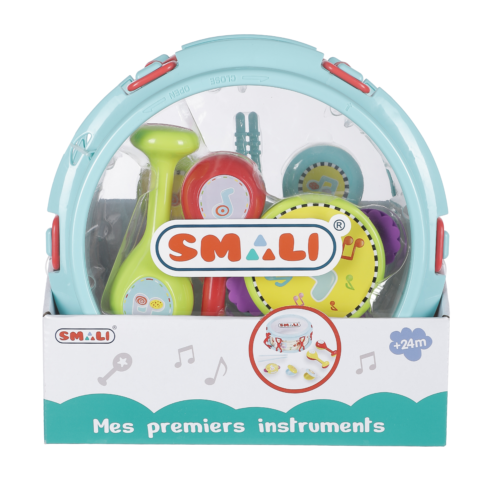 Set de 6 instruments de musique