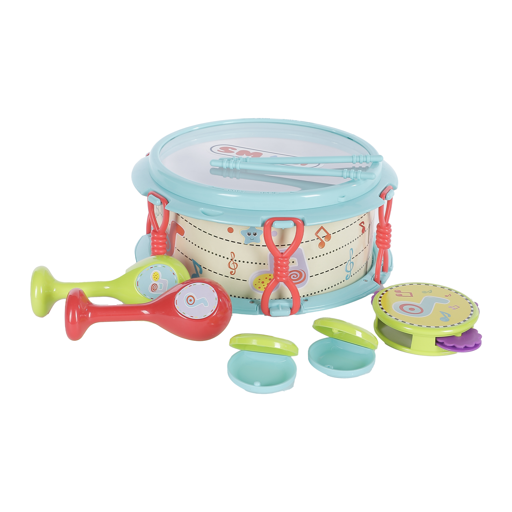 Set de 6 instruments de musique