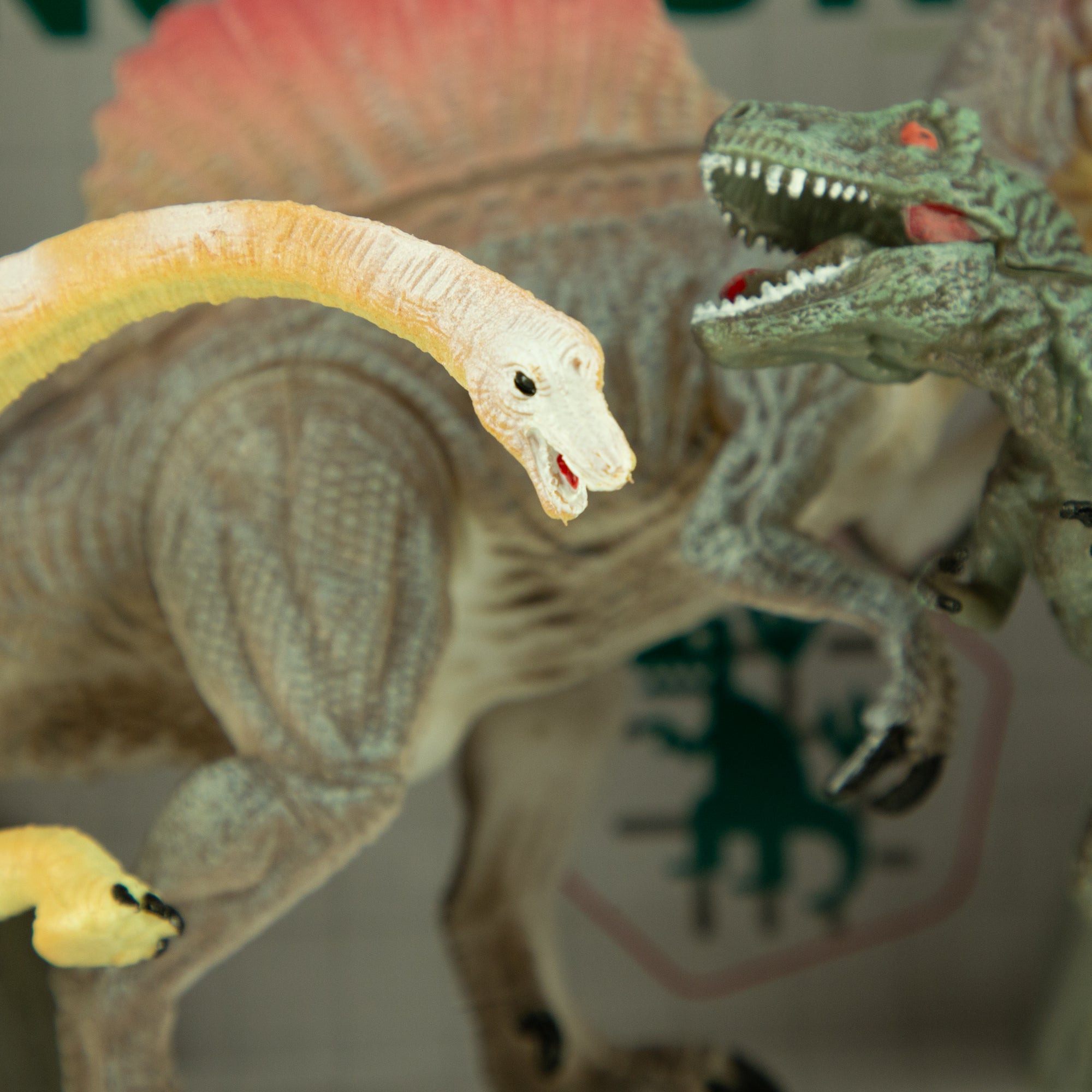 Set de 3 dinosaures