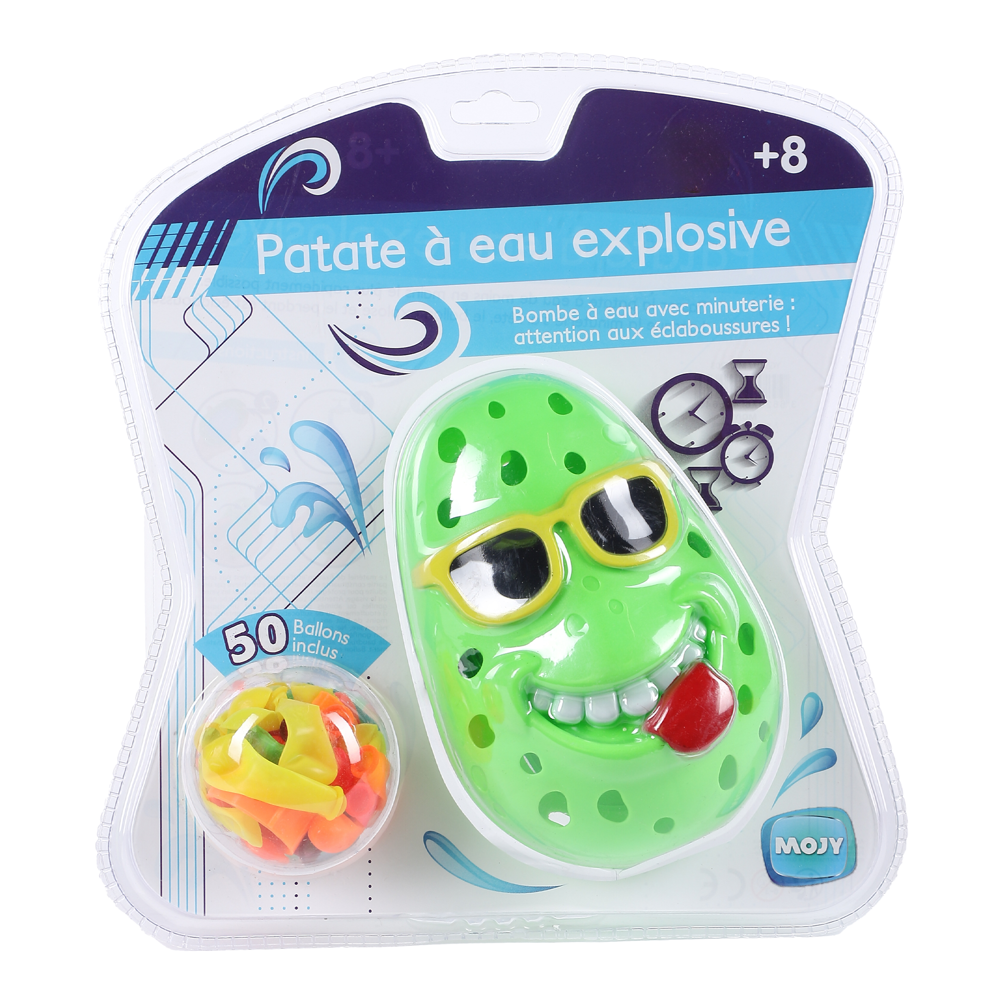 Jeu de la patate chaude à l'eau  - Orange