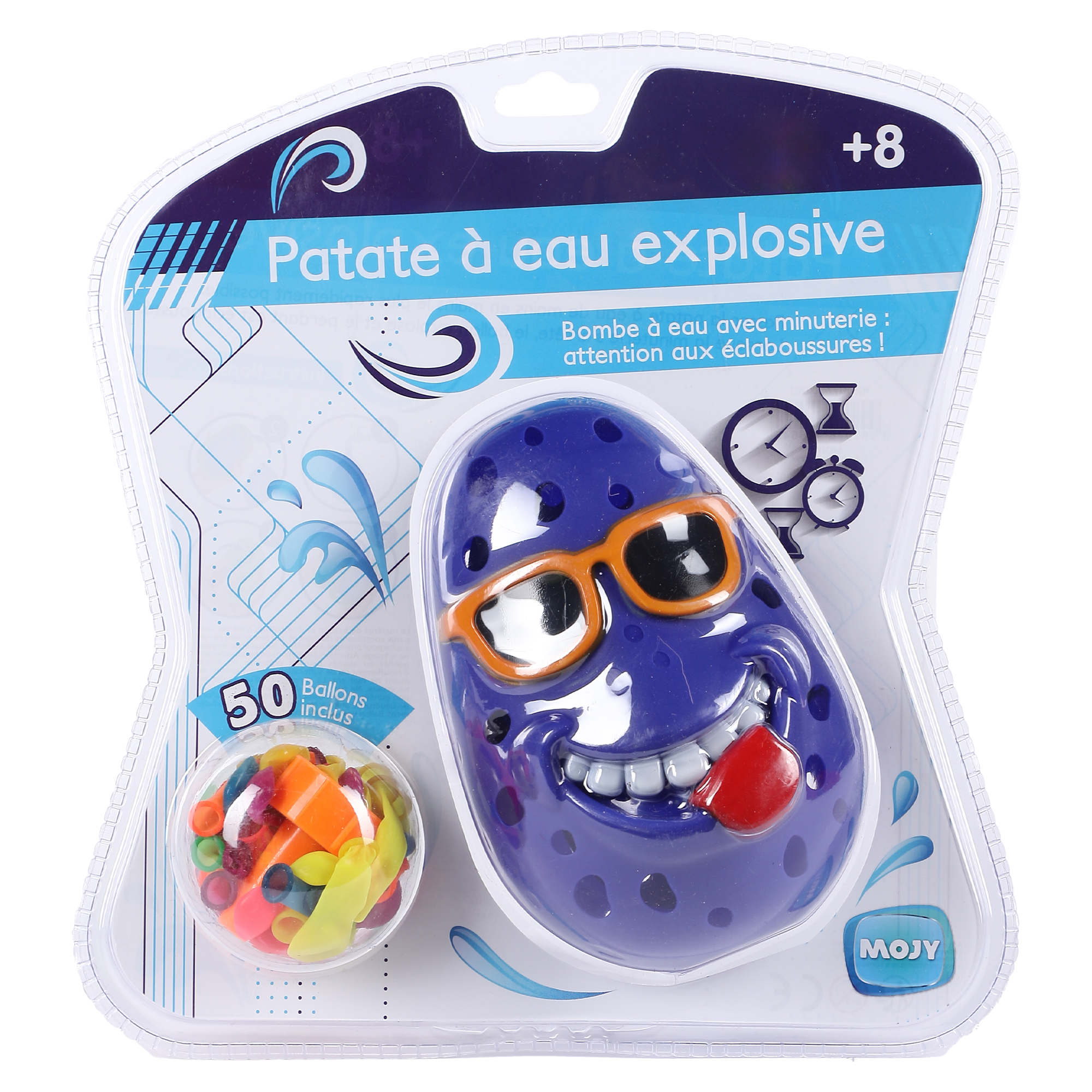 Jeu de la patate chaude à l'eau  - Orange