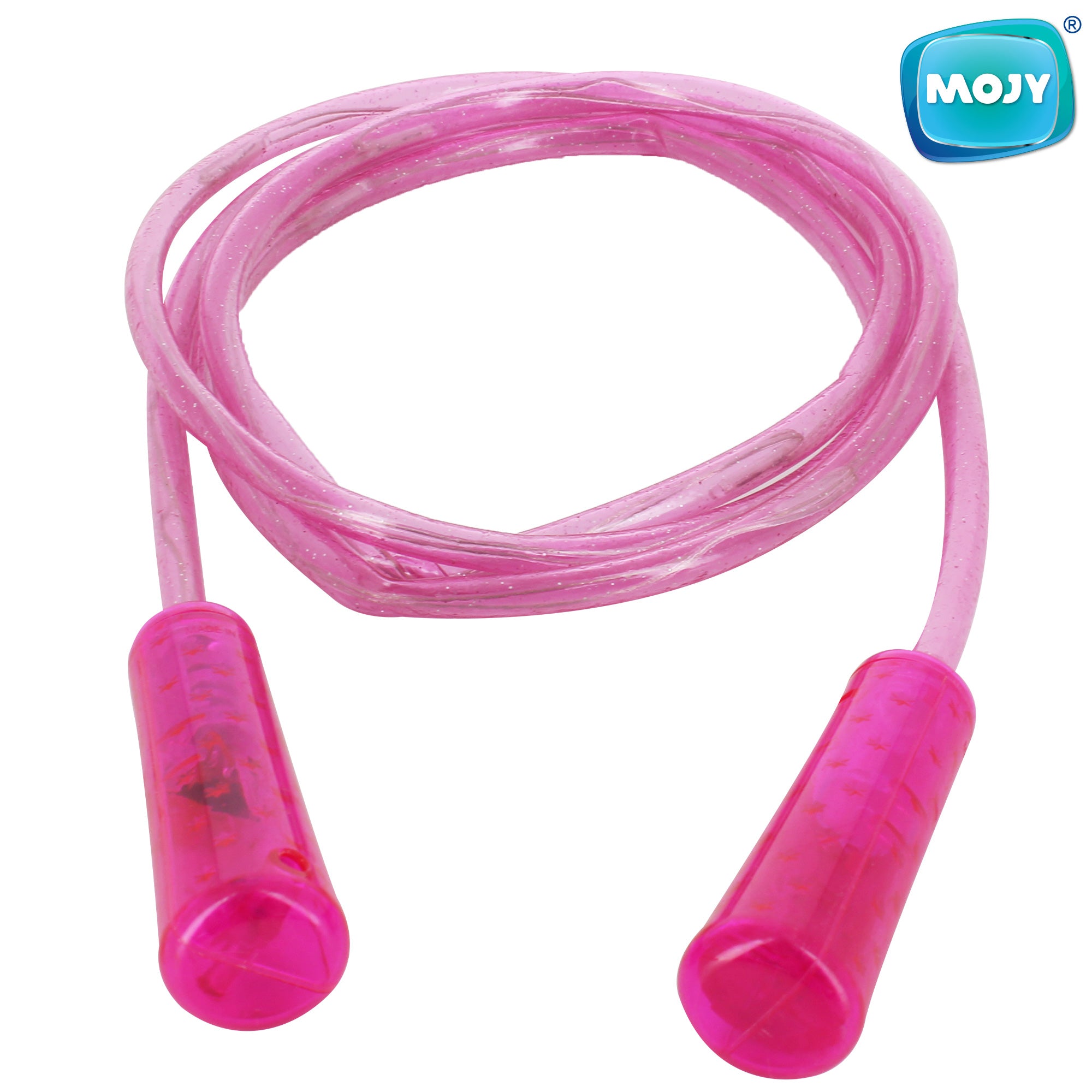 Corde à sauter lumineuse  - Rose