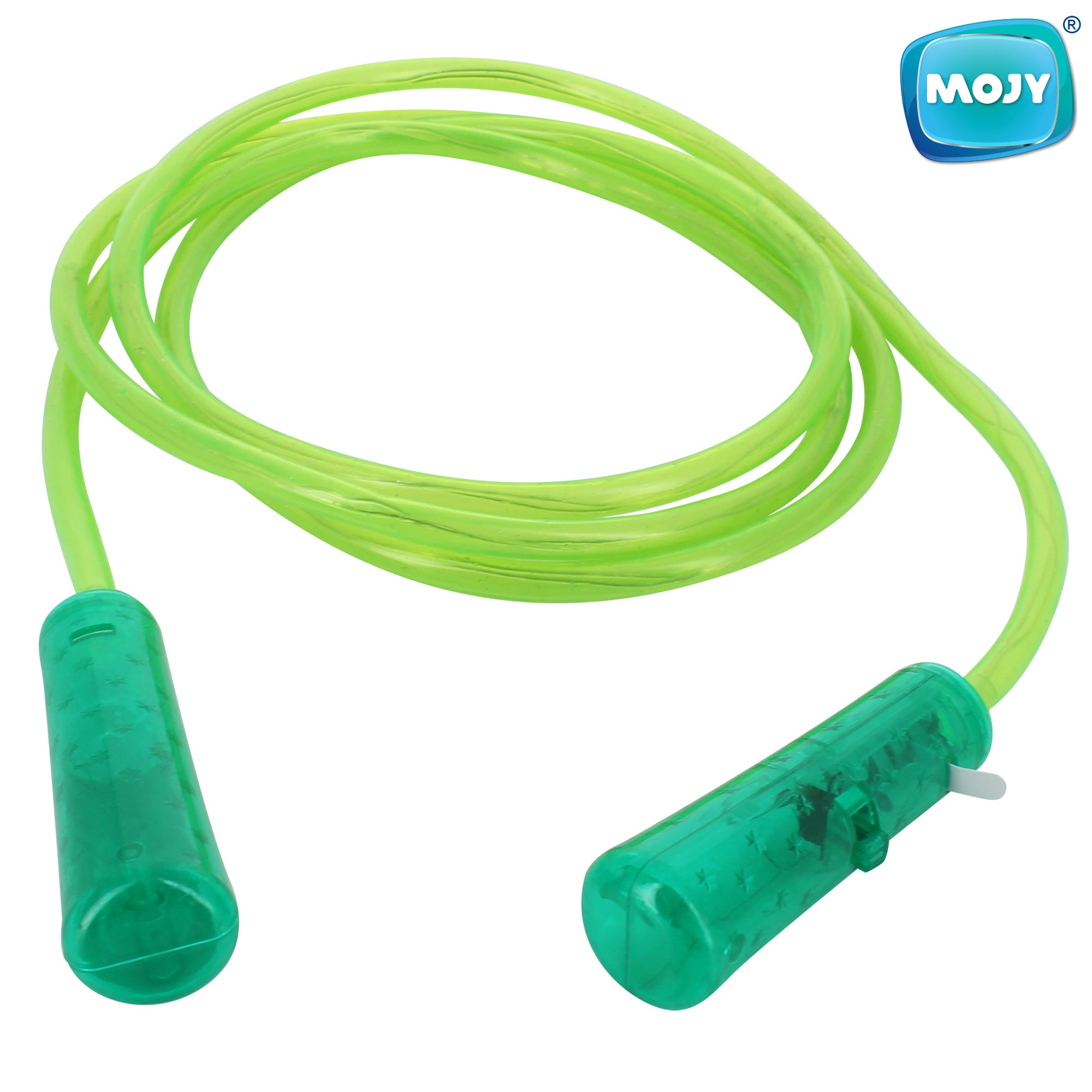 Corde à sauter lumineuse  - Vert