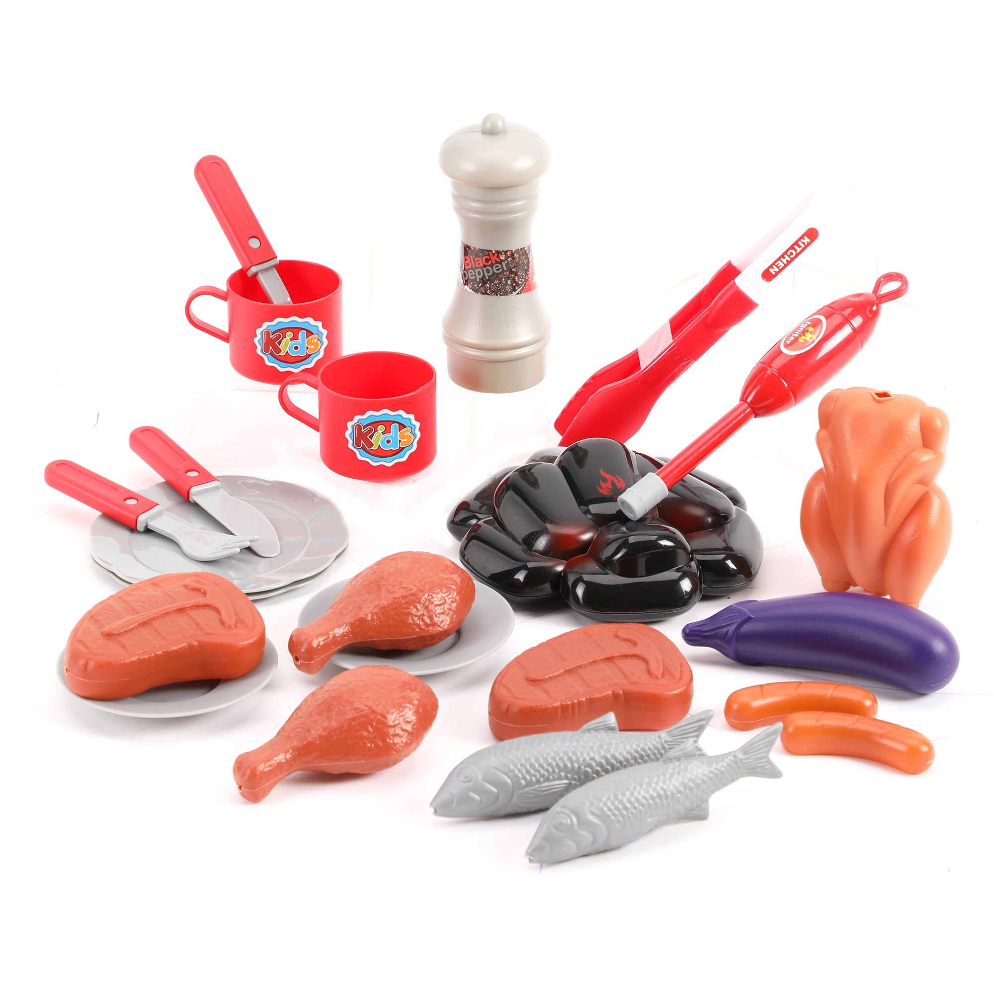 Barbecue son et lumière + accessoires