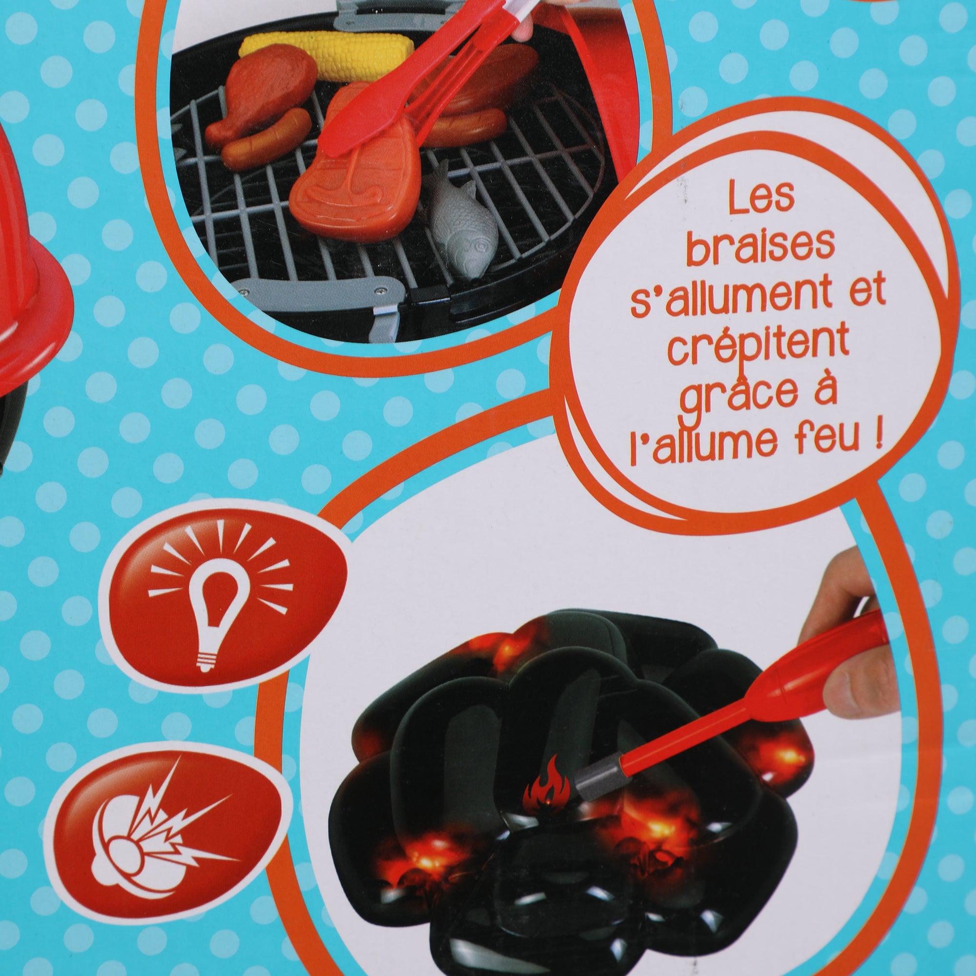 Barbecue son et lumière + accessoires