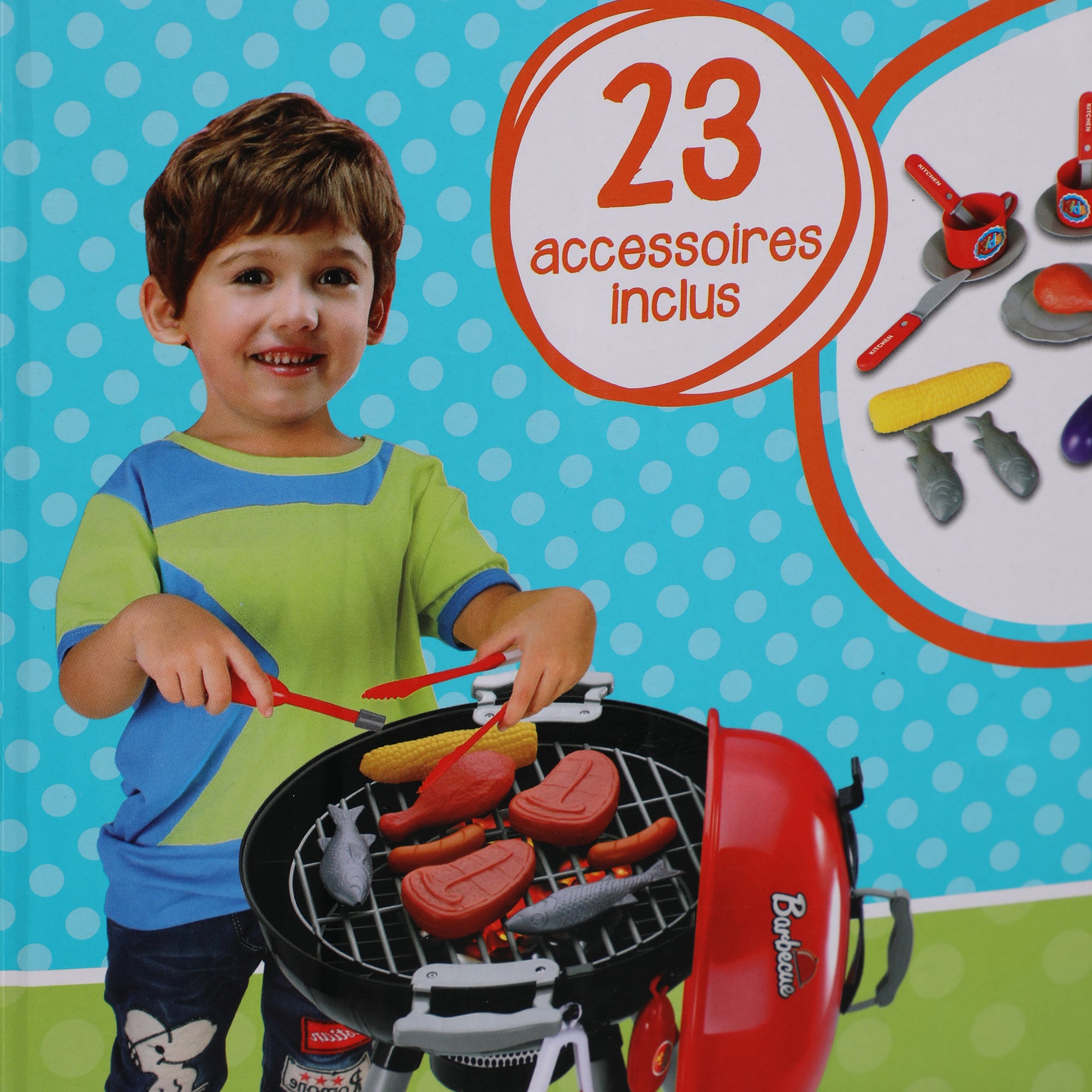 Barbecue son et lumière + accessoires