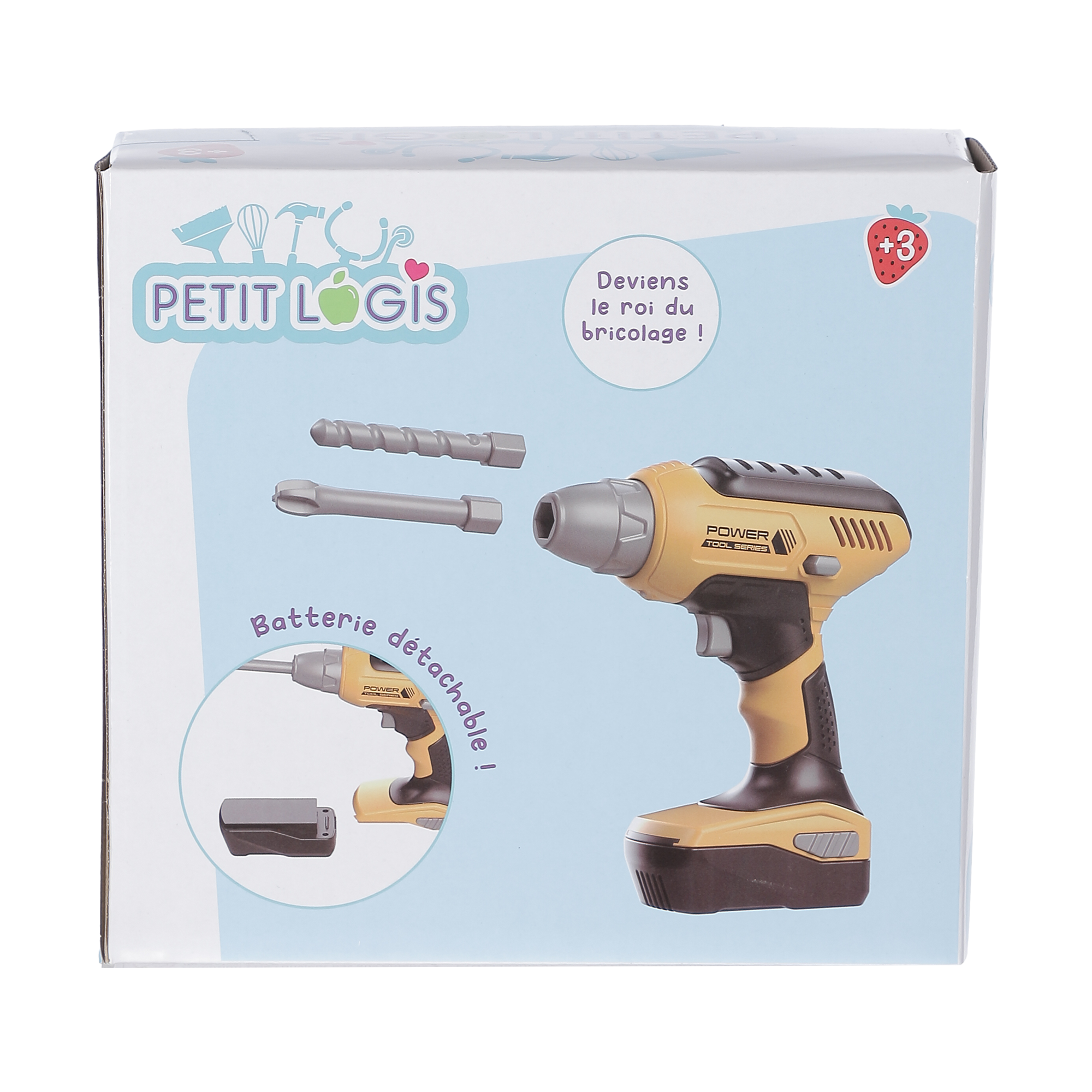 Visseuse et scie sauteuse pour enfant  - Gris