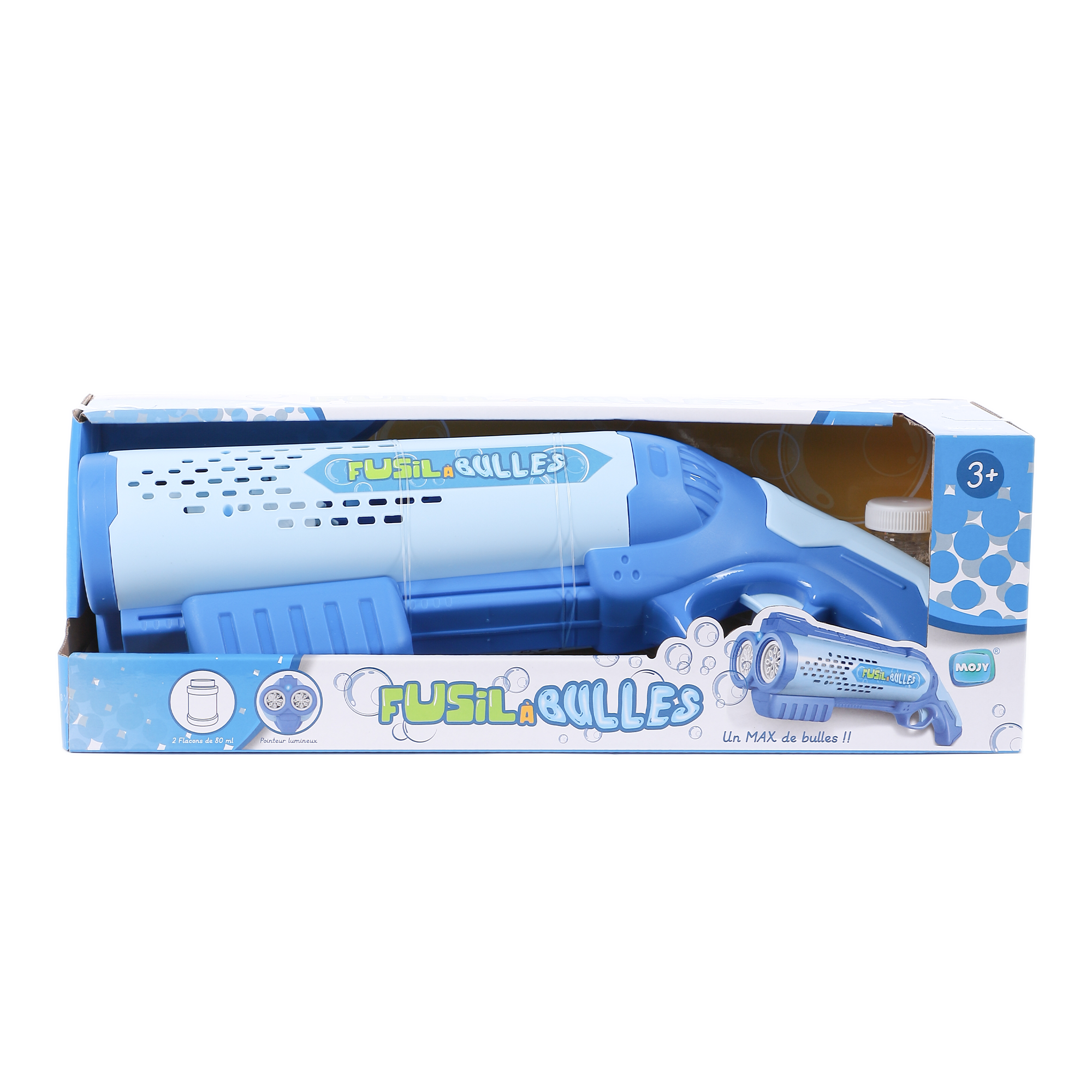 Pistolet à bulles  - Bleu