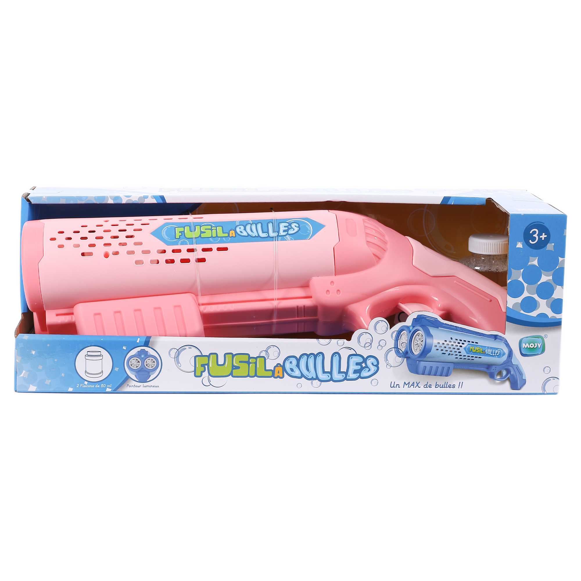 Pistolet à bulles  - Rose