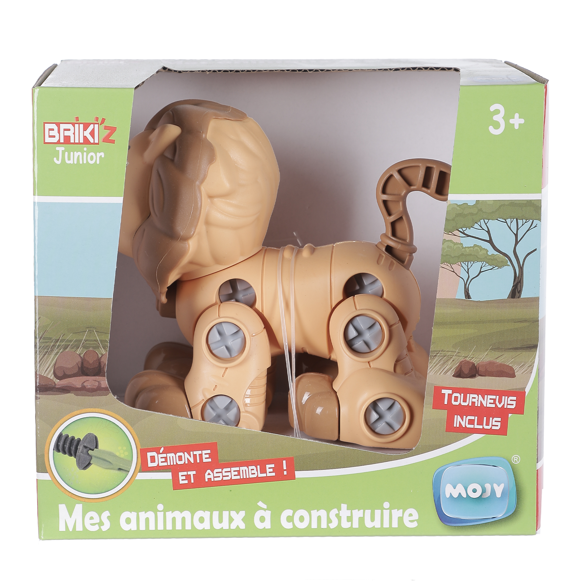 Jeu de construction animal