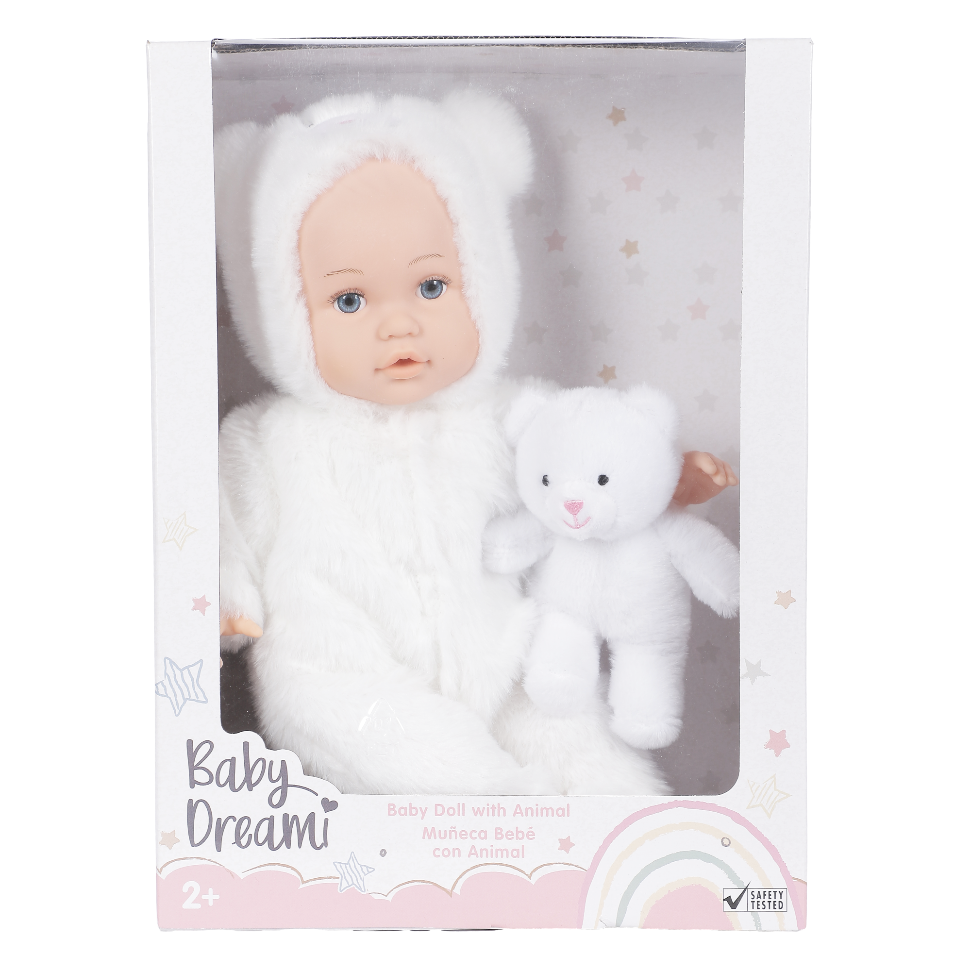 Poupon peluche - Rose