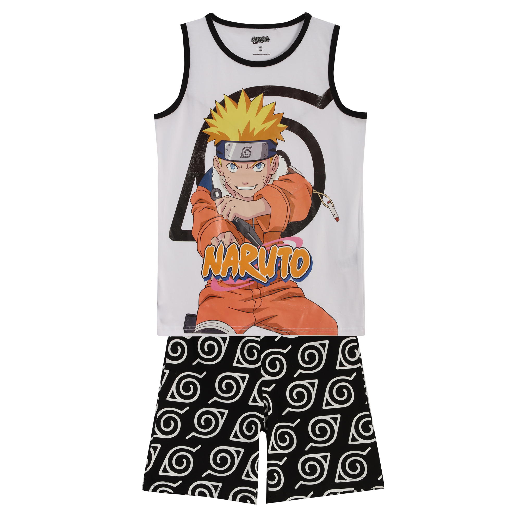 Pyjashort licence 10/14 ans - Noir