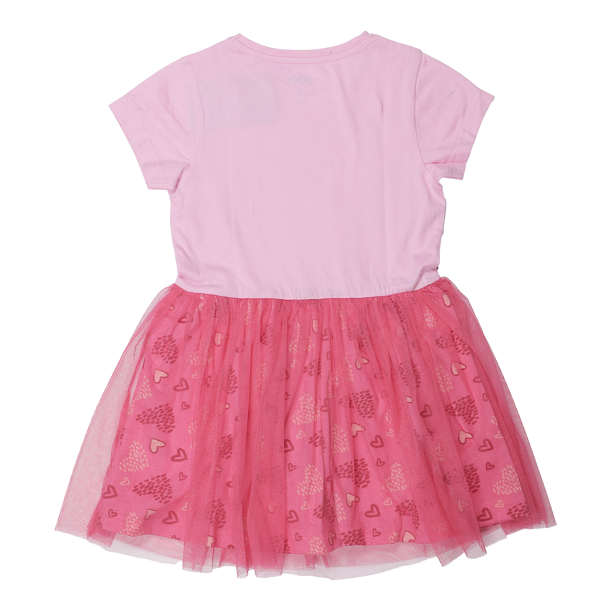 Robe licence avec bas en tulle 2-8 ans  - Blanc