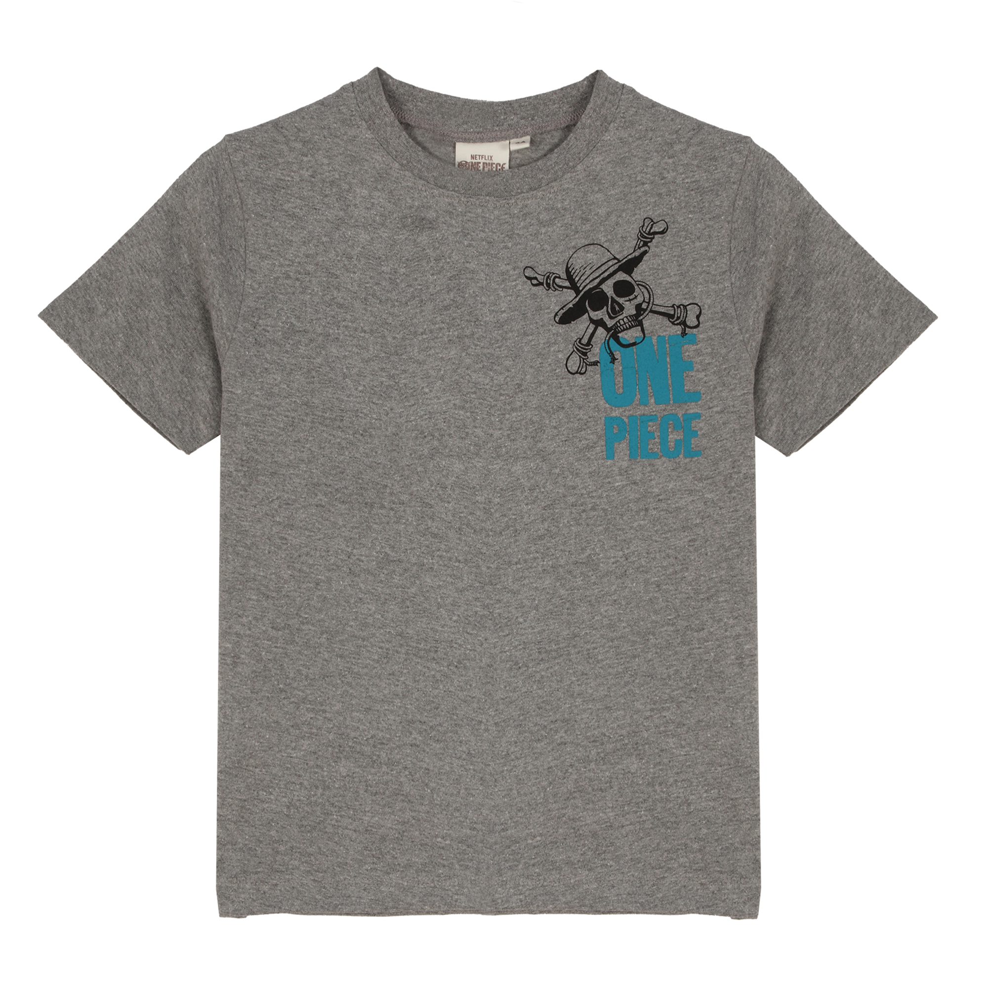 Tee-shirt manches courtes 6/12 ans - Noir