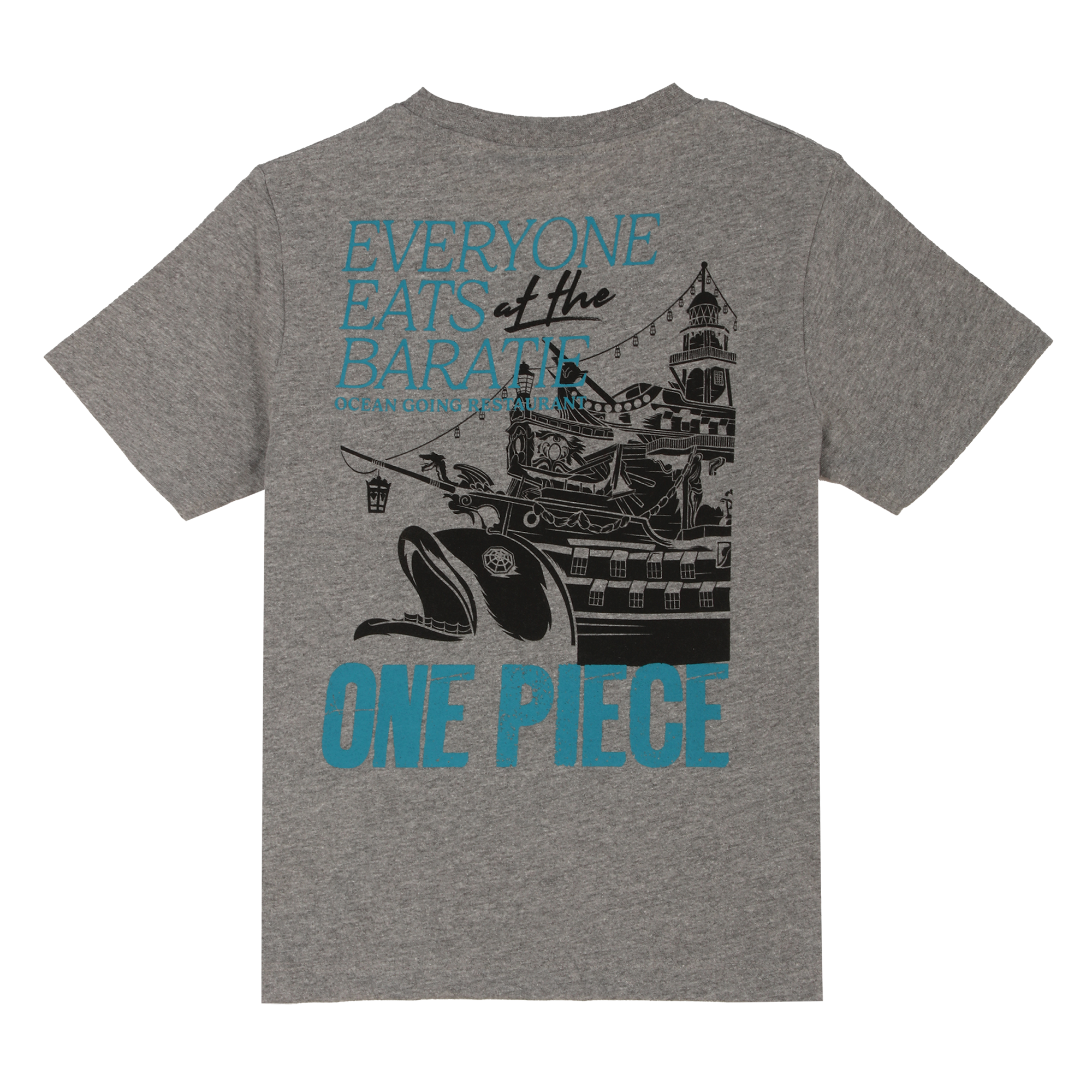 Tee-shirt manches courtes 6/12 ans - Gris