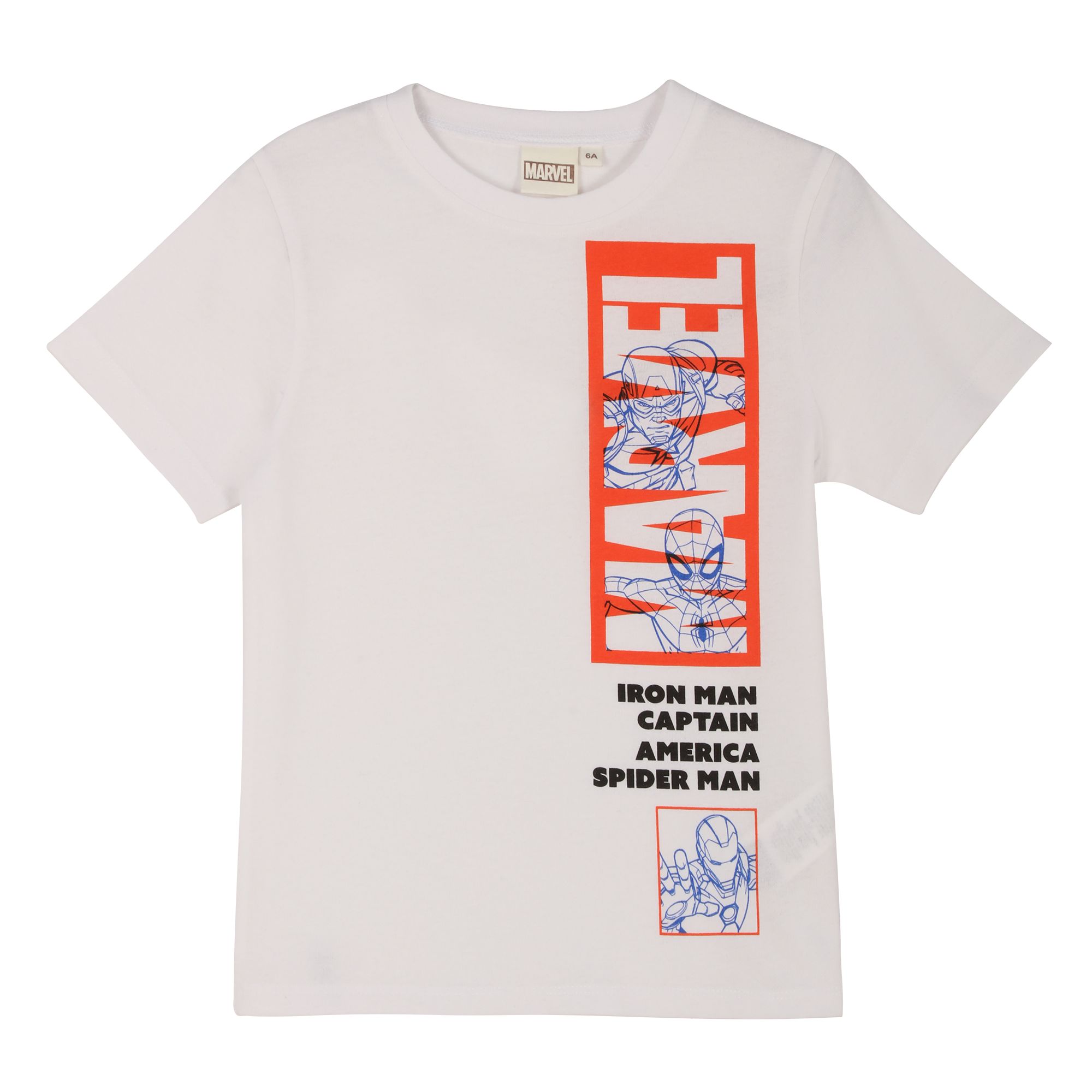Tee-shirt manches courtes 6/12 ans - Gris