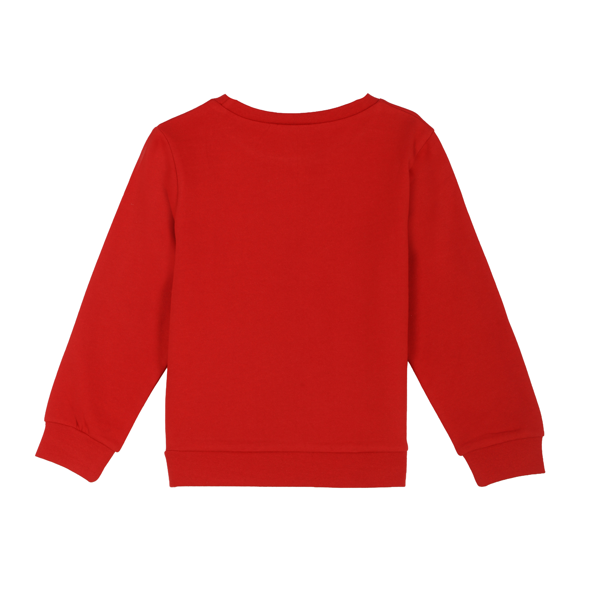 Sweat col rond 3/8 ans - Rouge