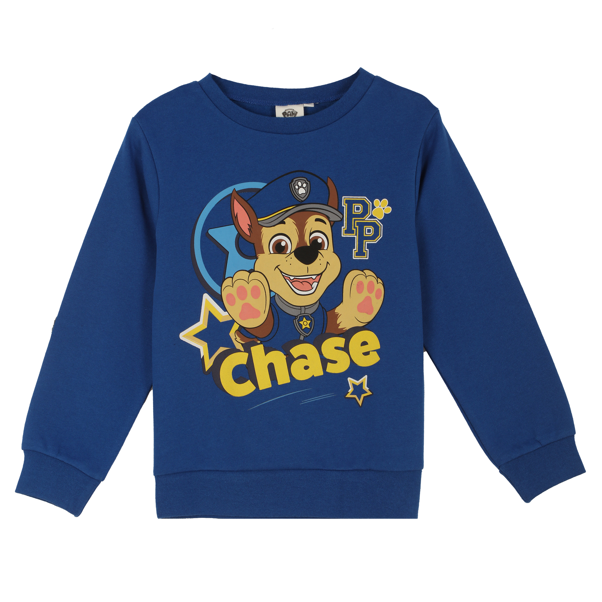 Sweat col rond 3/8 ans - Bleu foncé