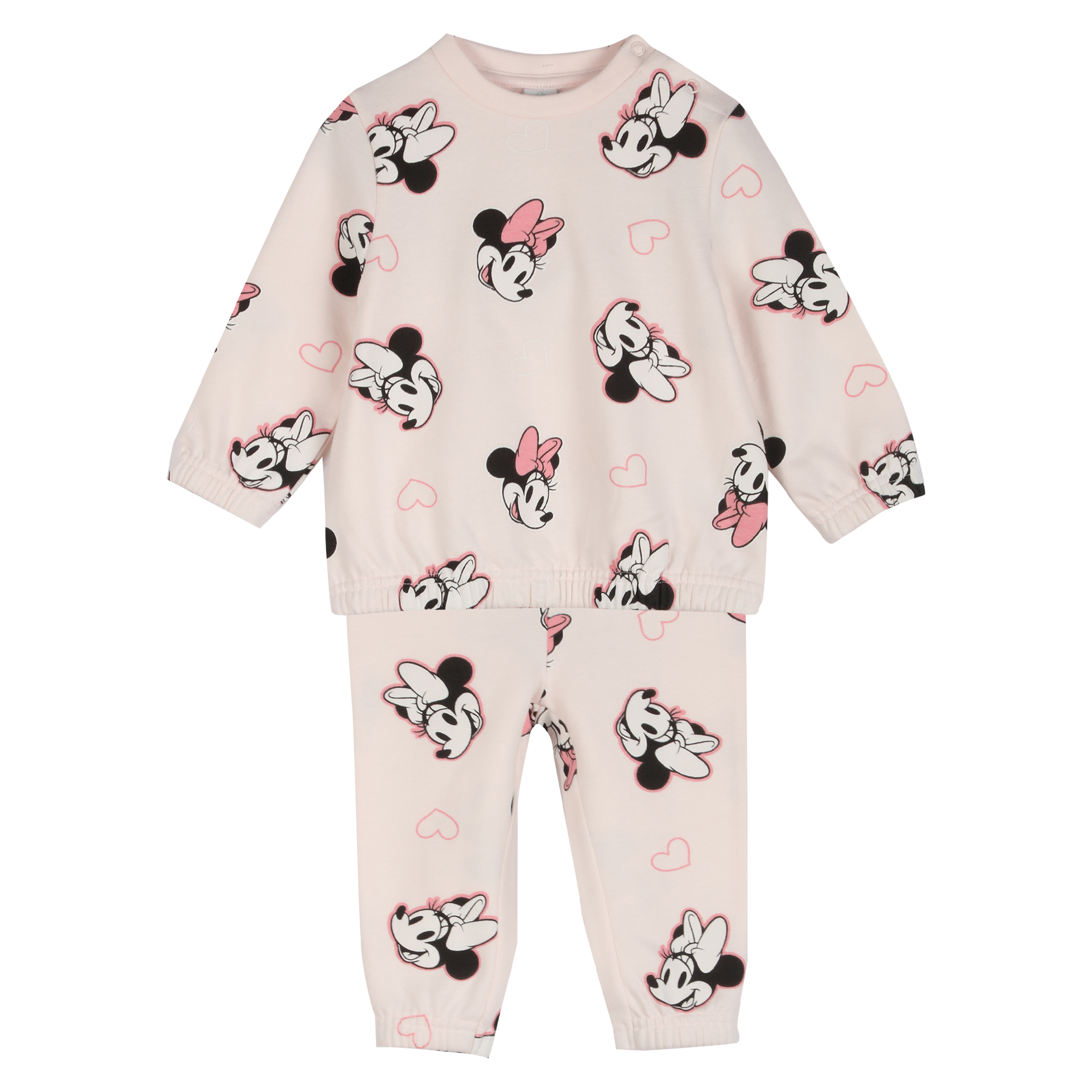 Ensemble de jogging Disney 3/23 mois - Rose clair