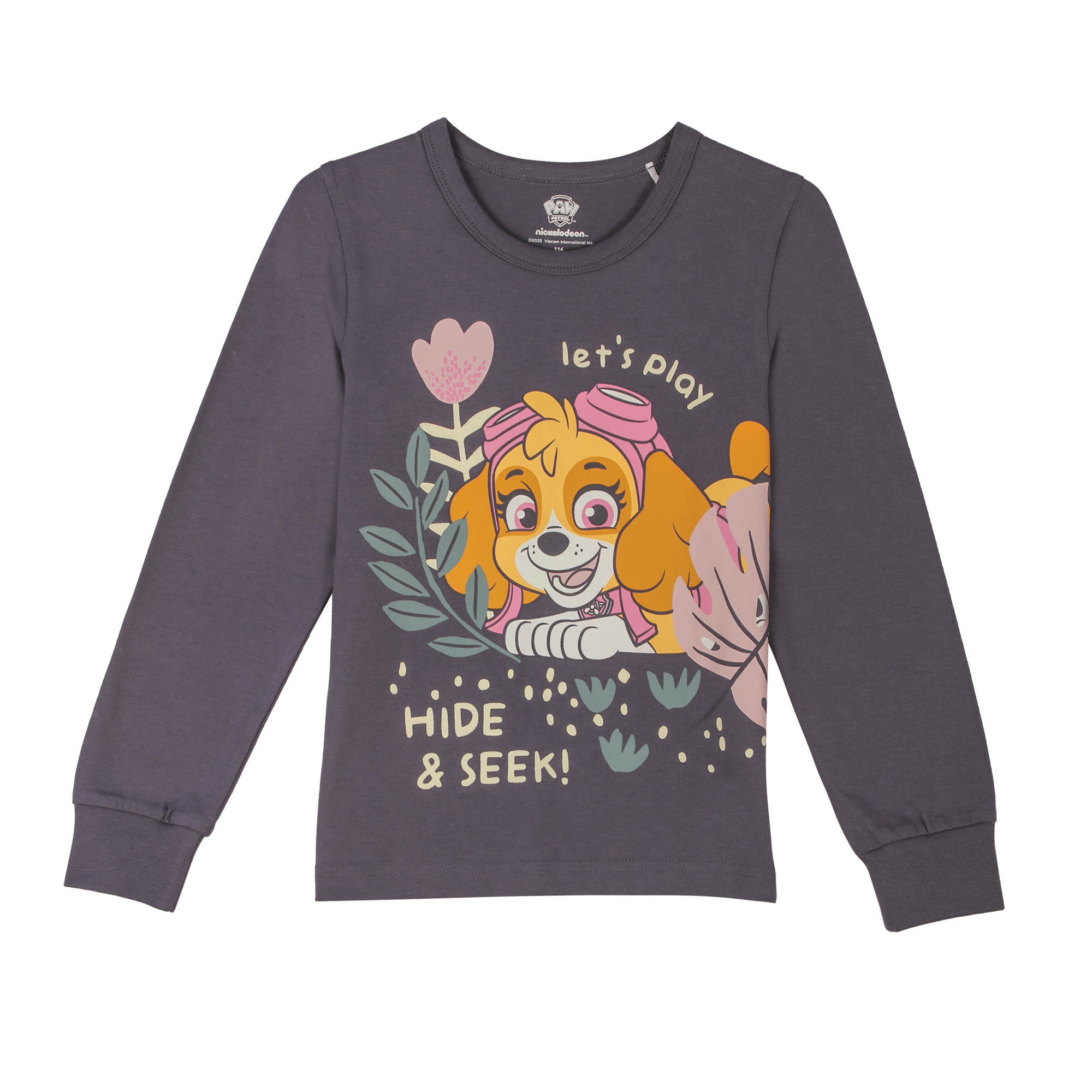 Pyjama bas resserré licence 4/8 ans  - Gris