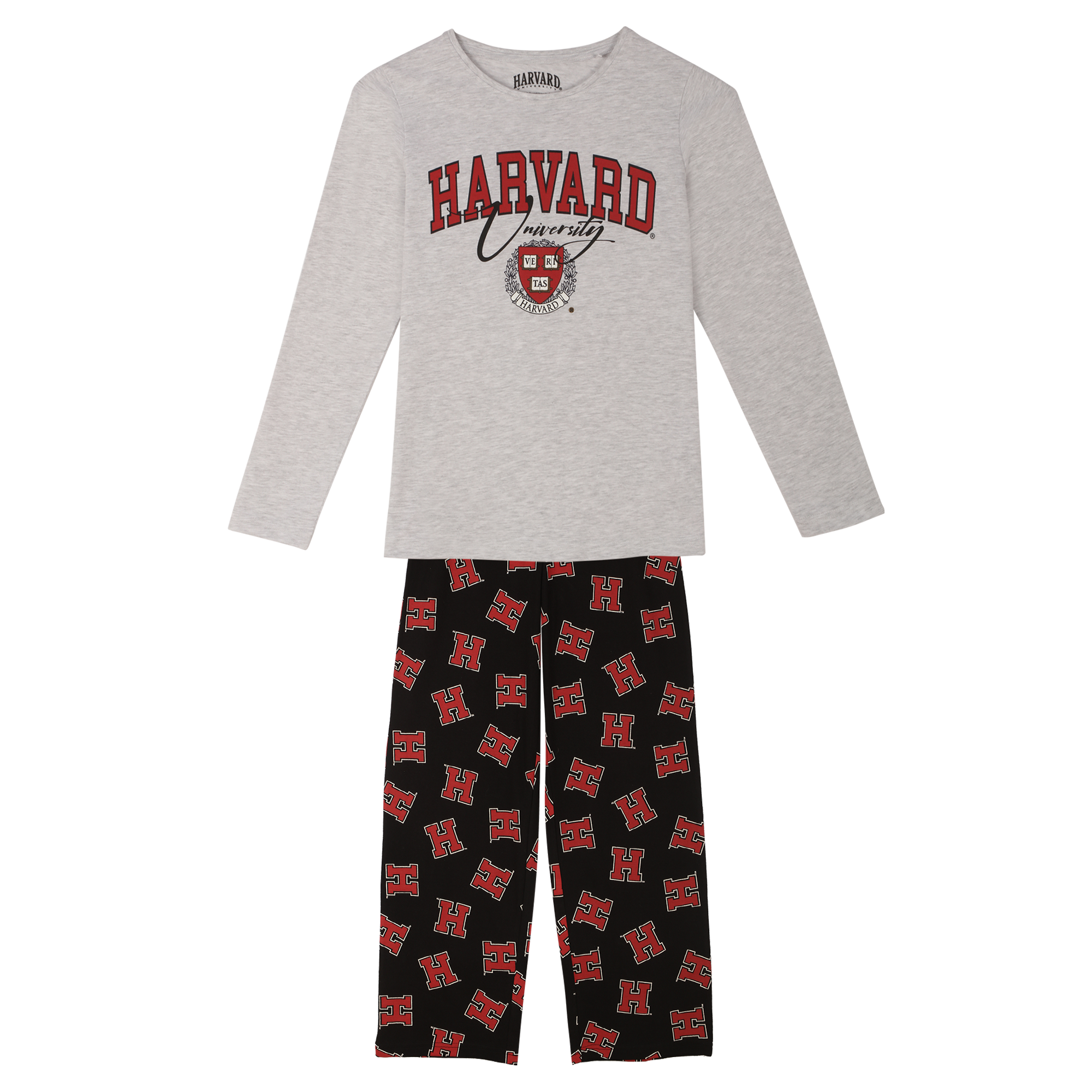 Pyjama pantalon large 10/12 ans - Bleu clair