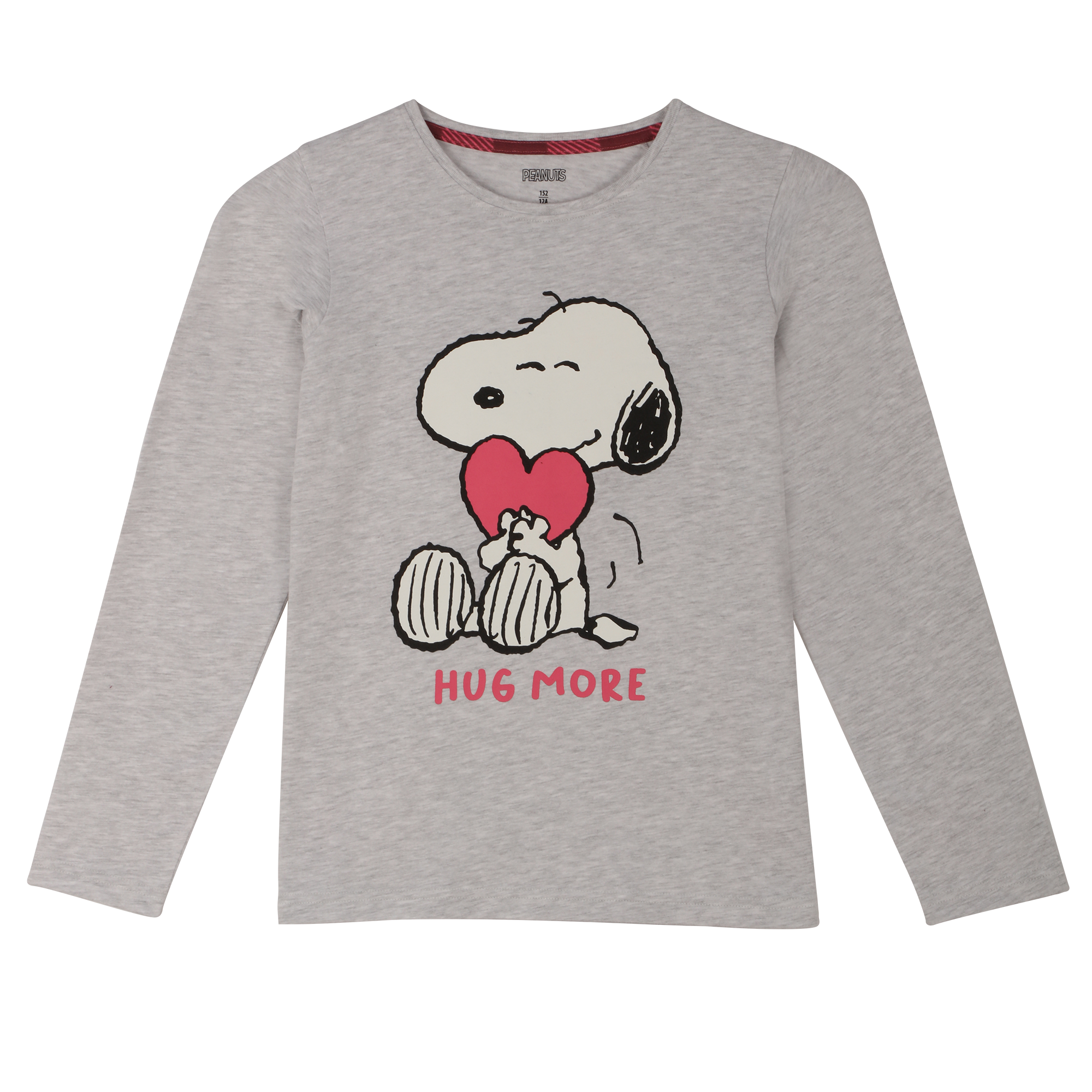 Pyjama pantalon large 10/12 ans - Gris