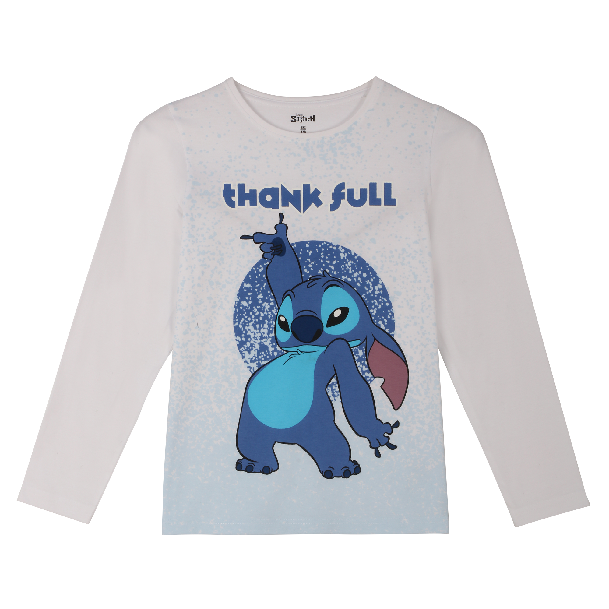 Pyjama pantalon large 10/12 ans - Bleu clair