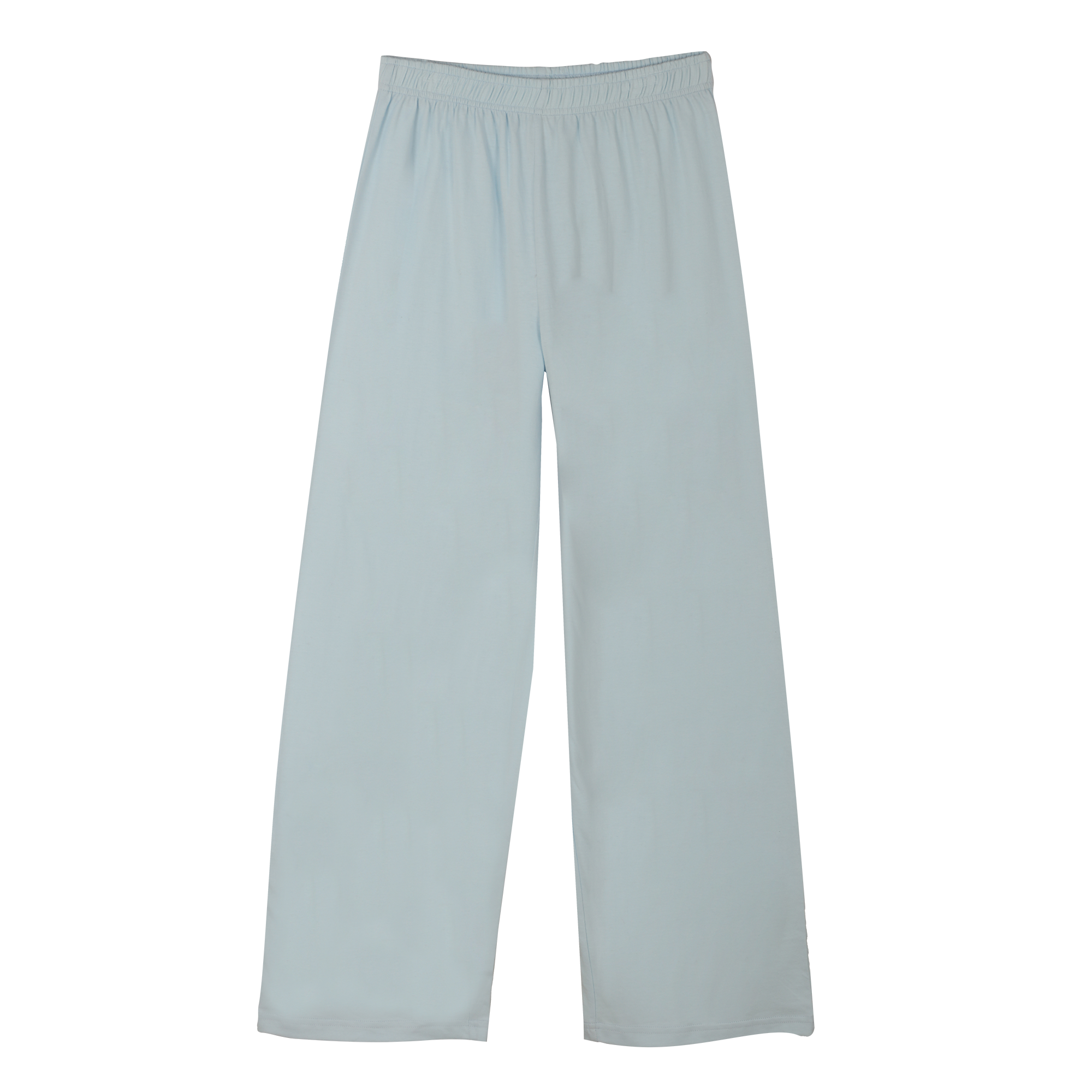 Pyjama pantalon large 10/12 ans - Bleu clair