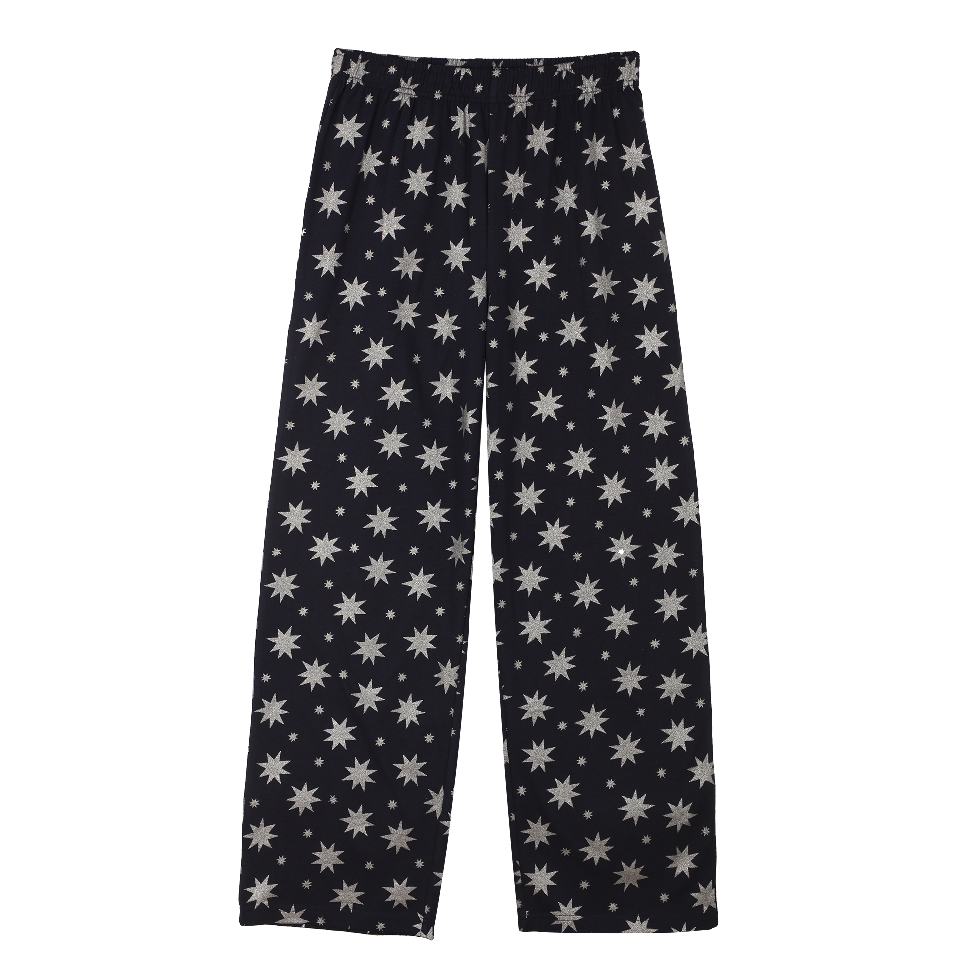 Pyjama pantalon large 10/12 ans - Noir