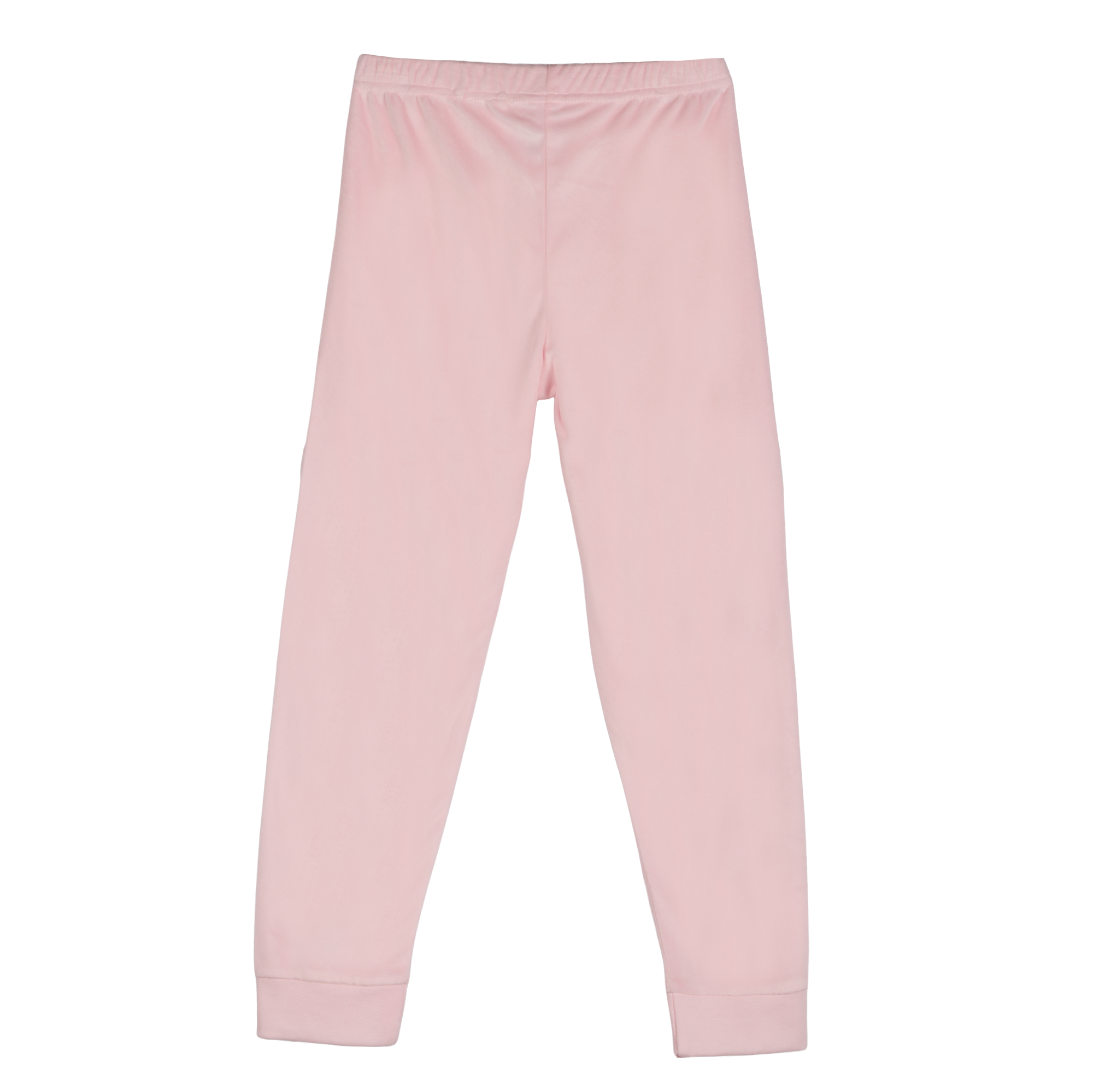 Pyjama en velours Licence 4/10 ans - Rose