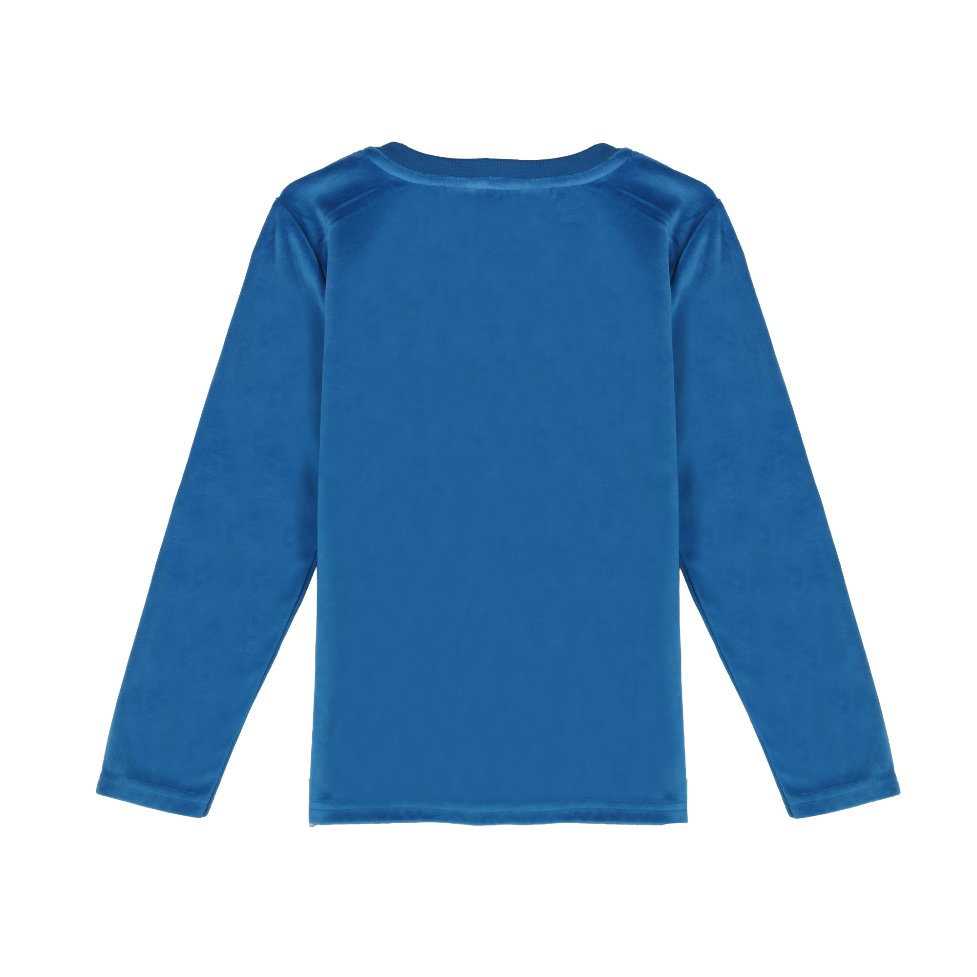 Pyjama en velours Licence 4/10 ans - Bleu