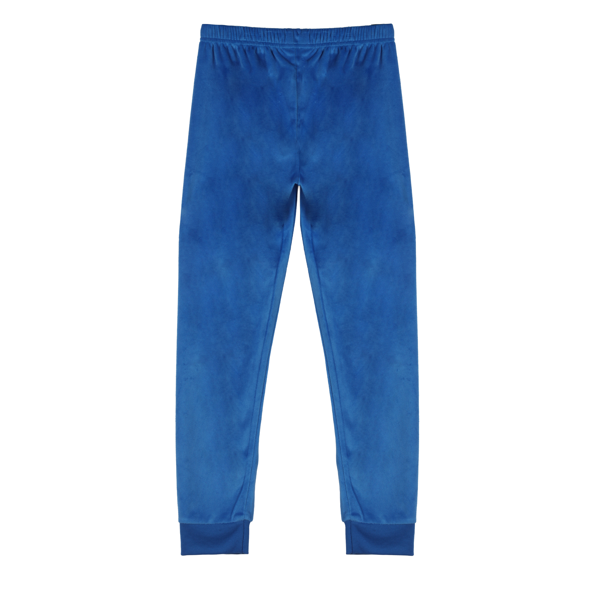 Pyjama en velours Licence 4/10 ans - Bleu