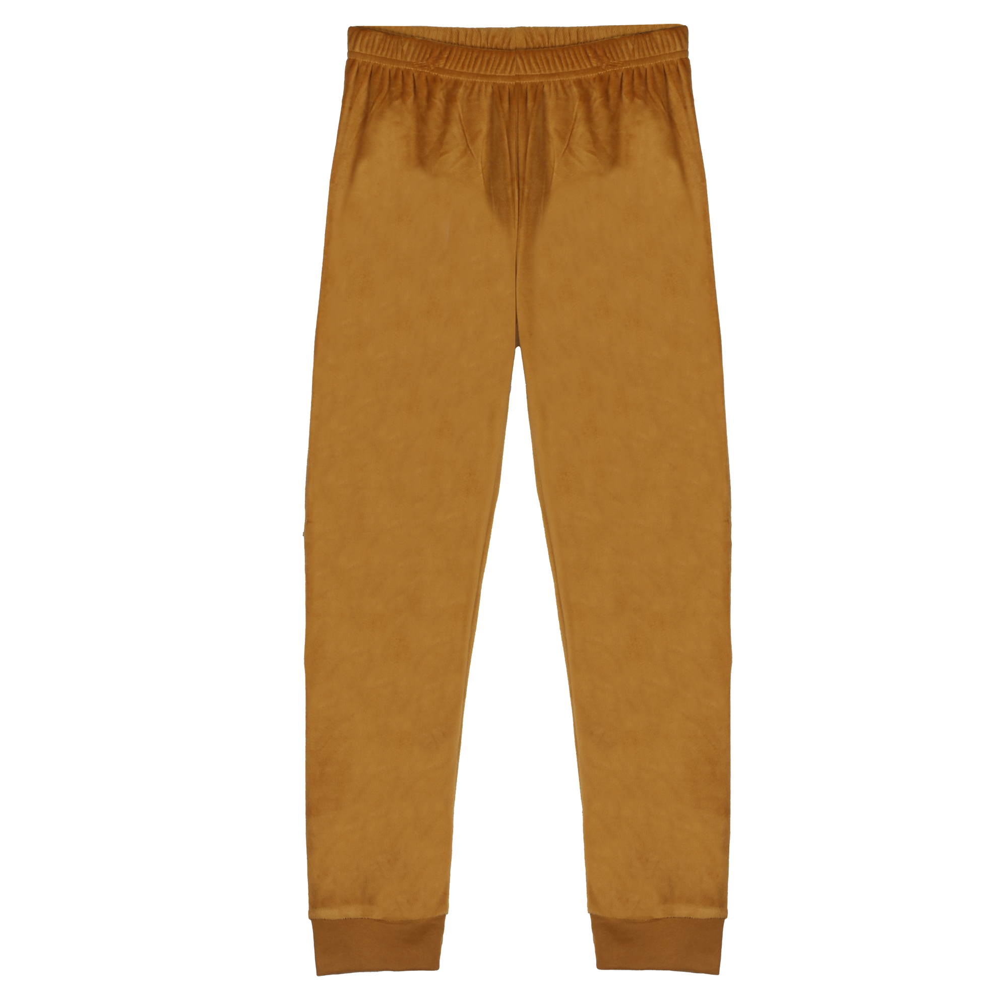 Pyjama en velours Licence 4/10 ans - Jaune