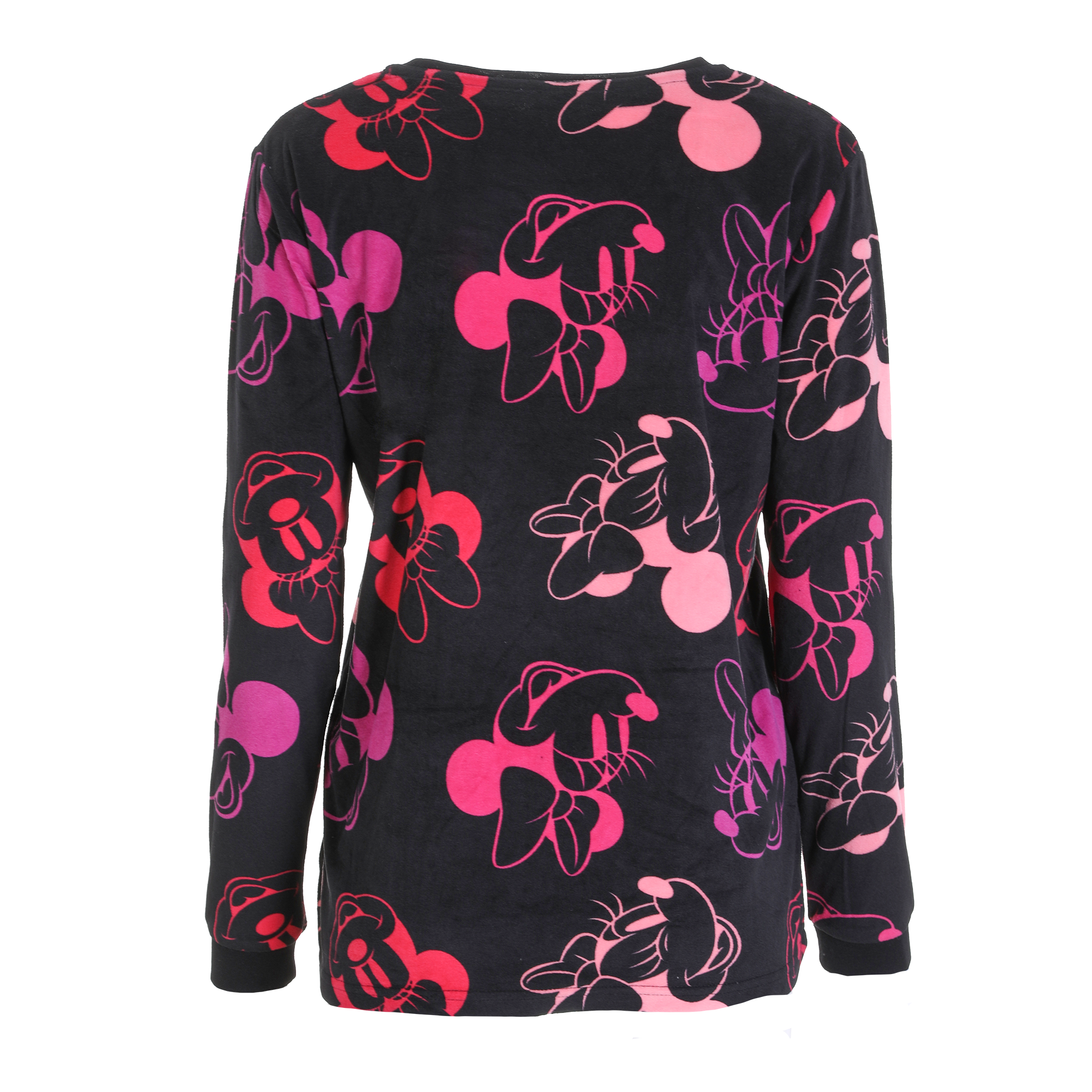 Pyjama long en velours Licence - Rose