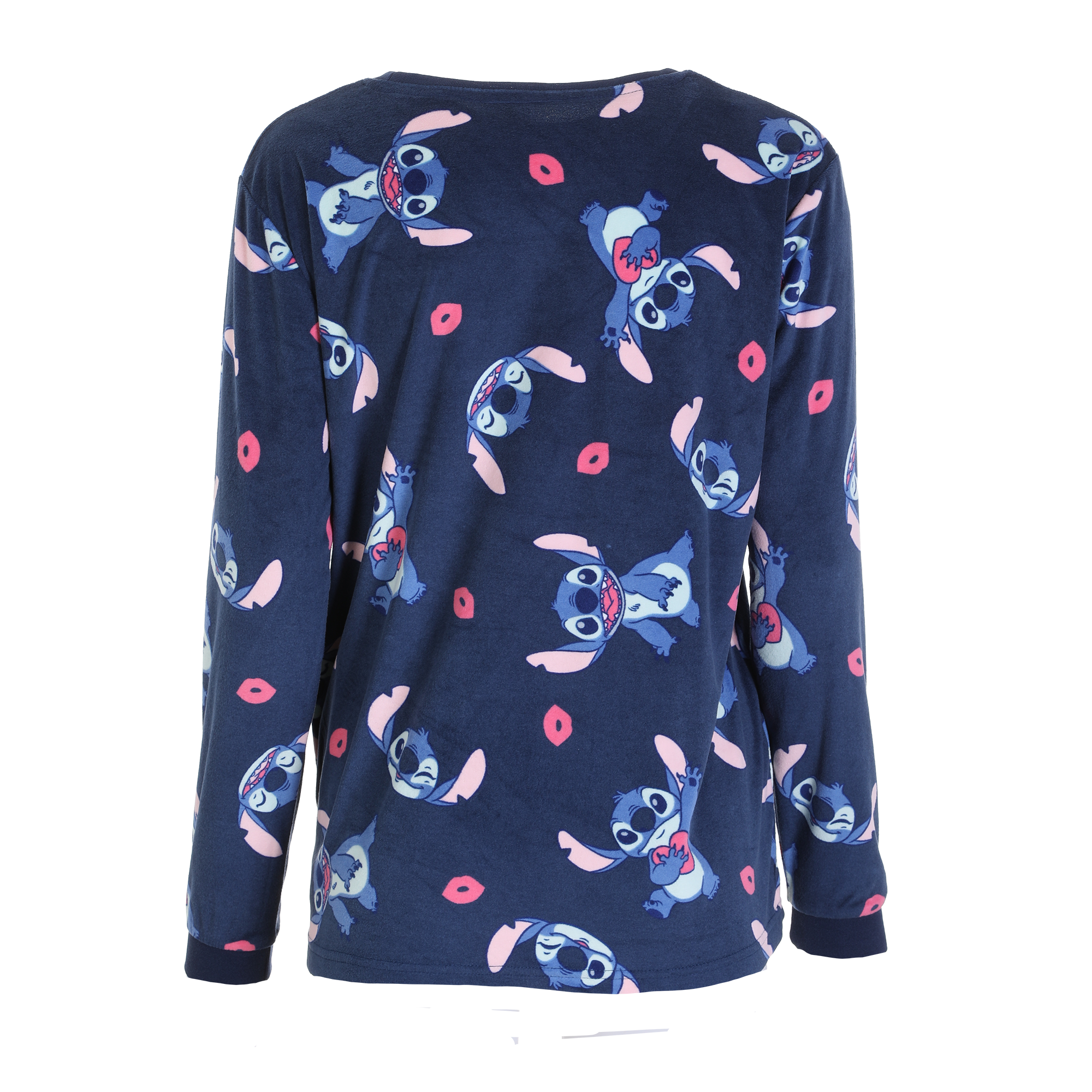 Pyjama long en velours Licence - Bleu