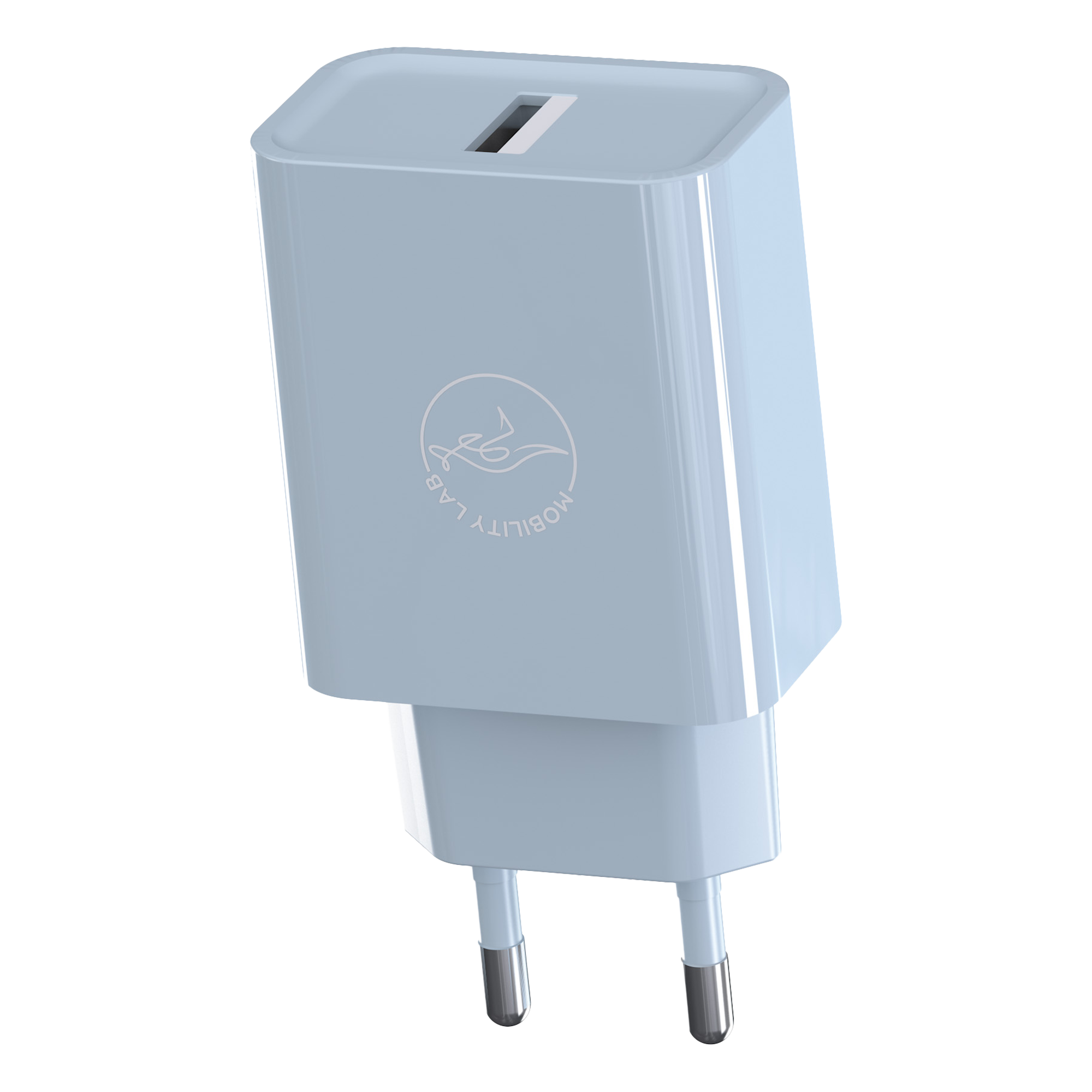 Chargeur secteur 12W bleu