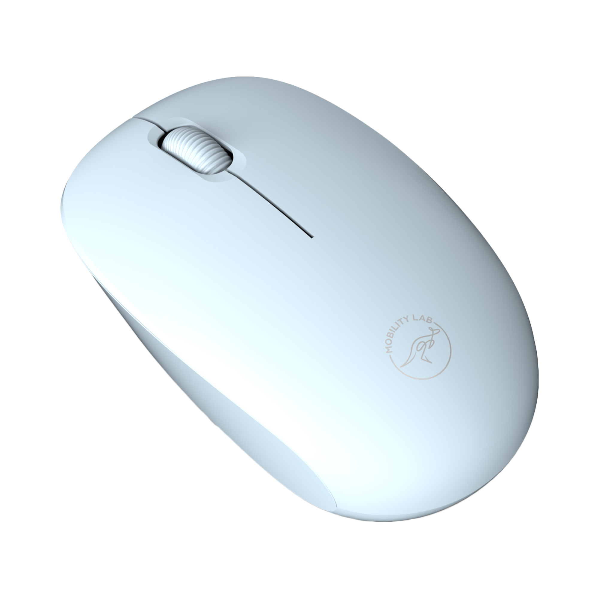 Souris sans fil pure color Bleu