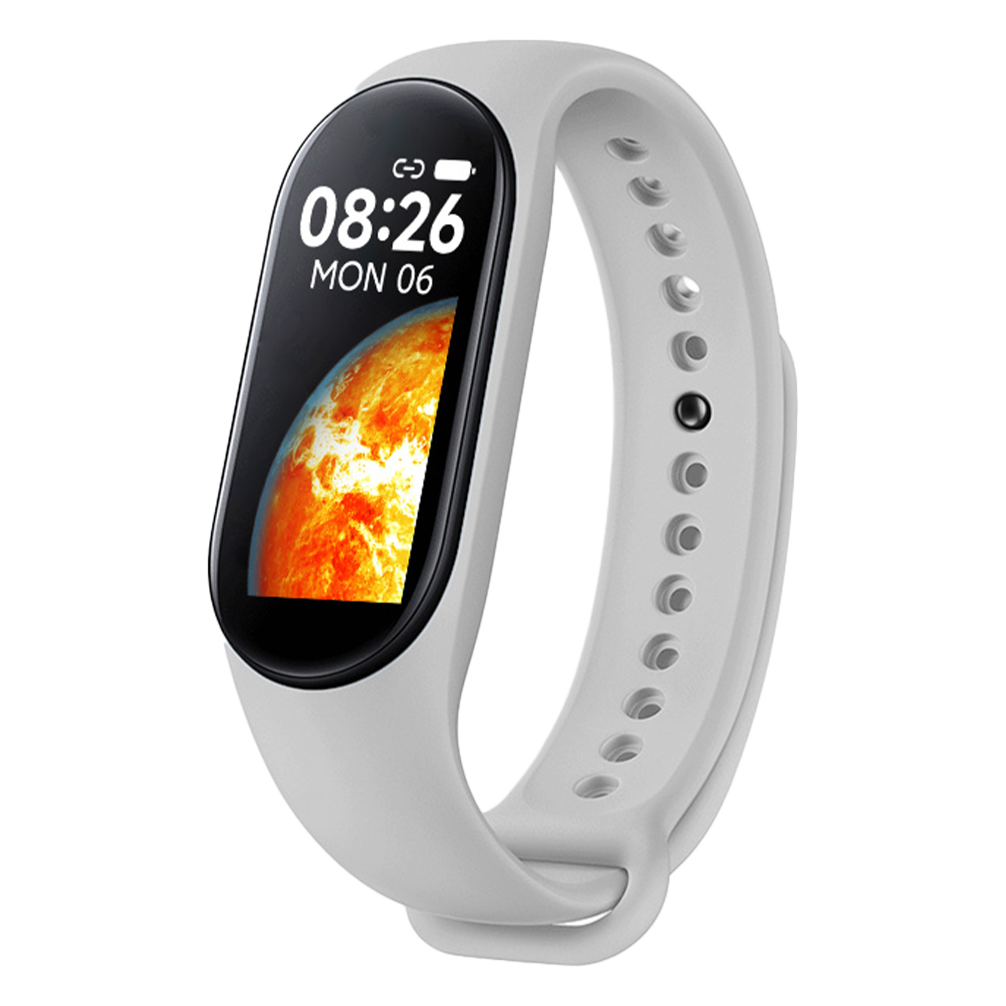 Montre tracker connectée grise