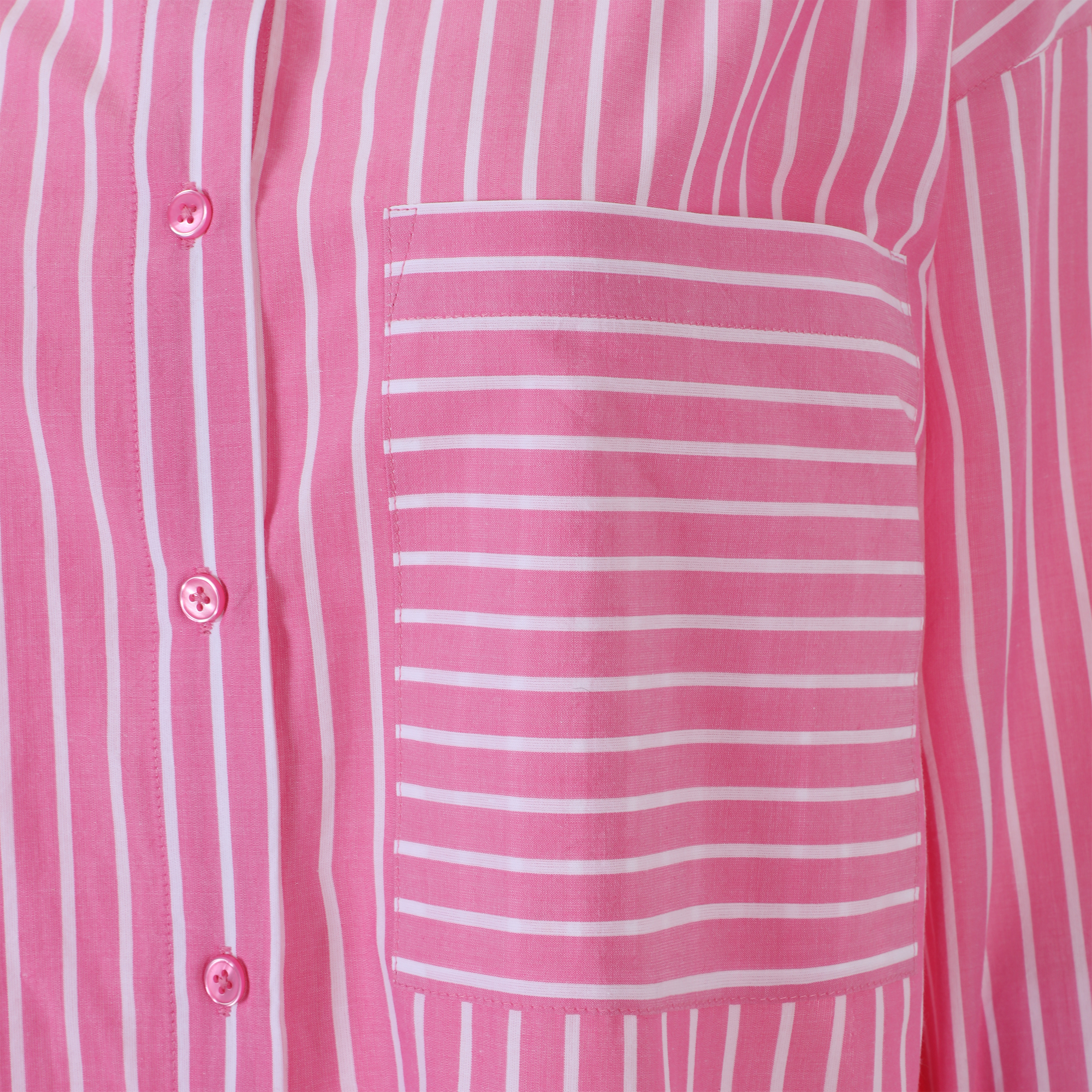 Chemise en popeline  - Rose