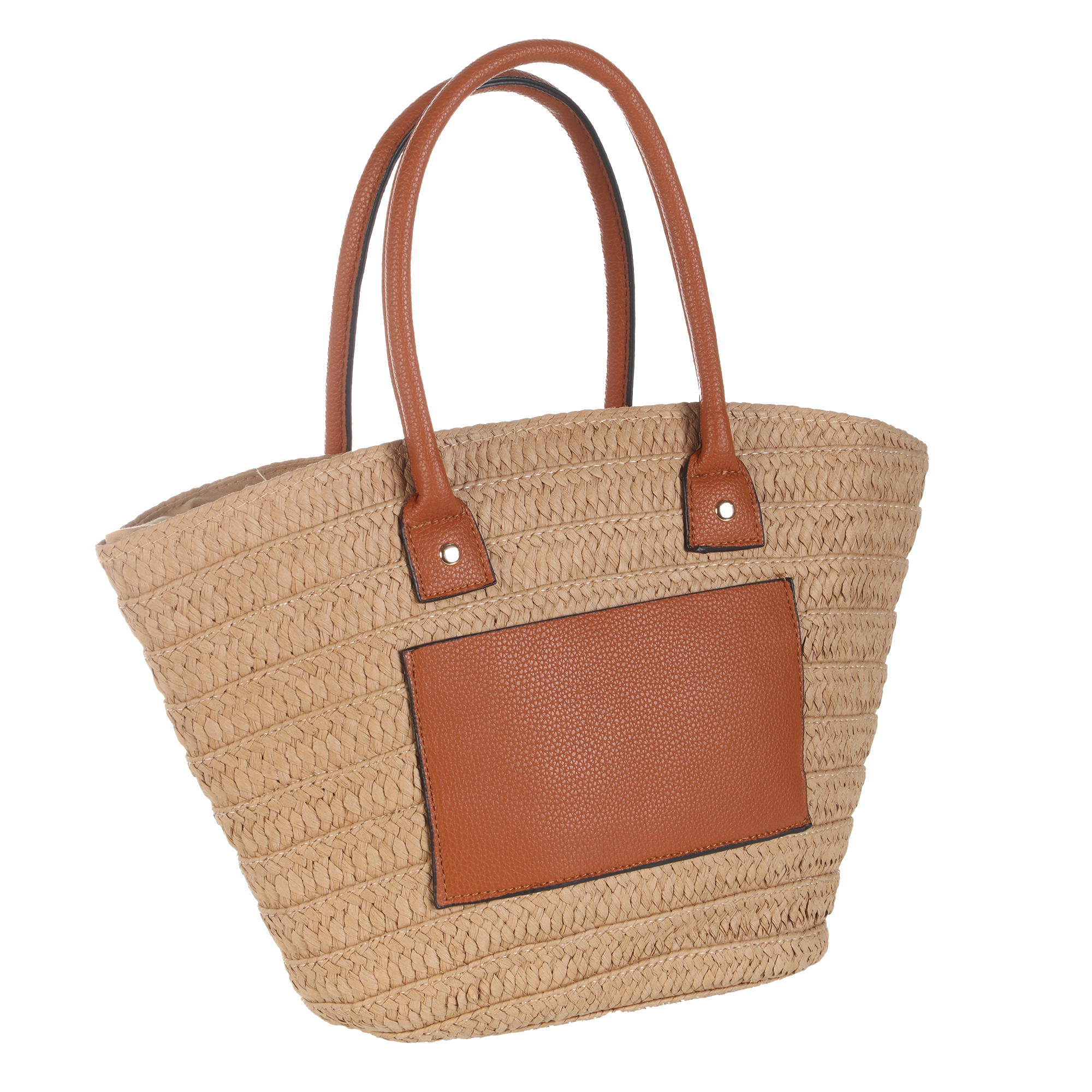 Sac en paille - Marron