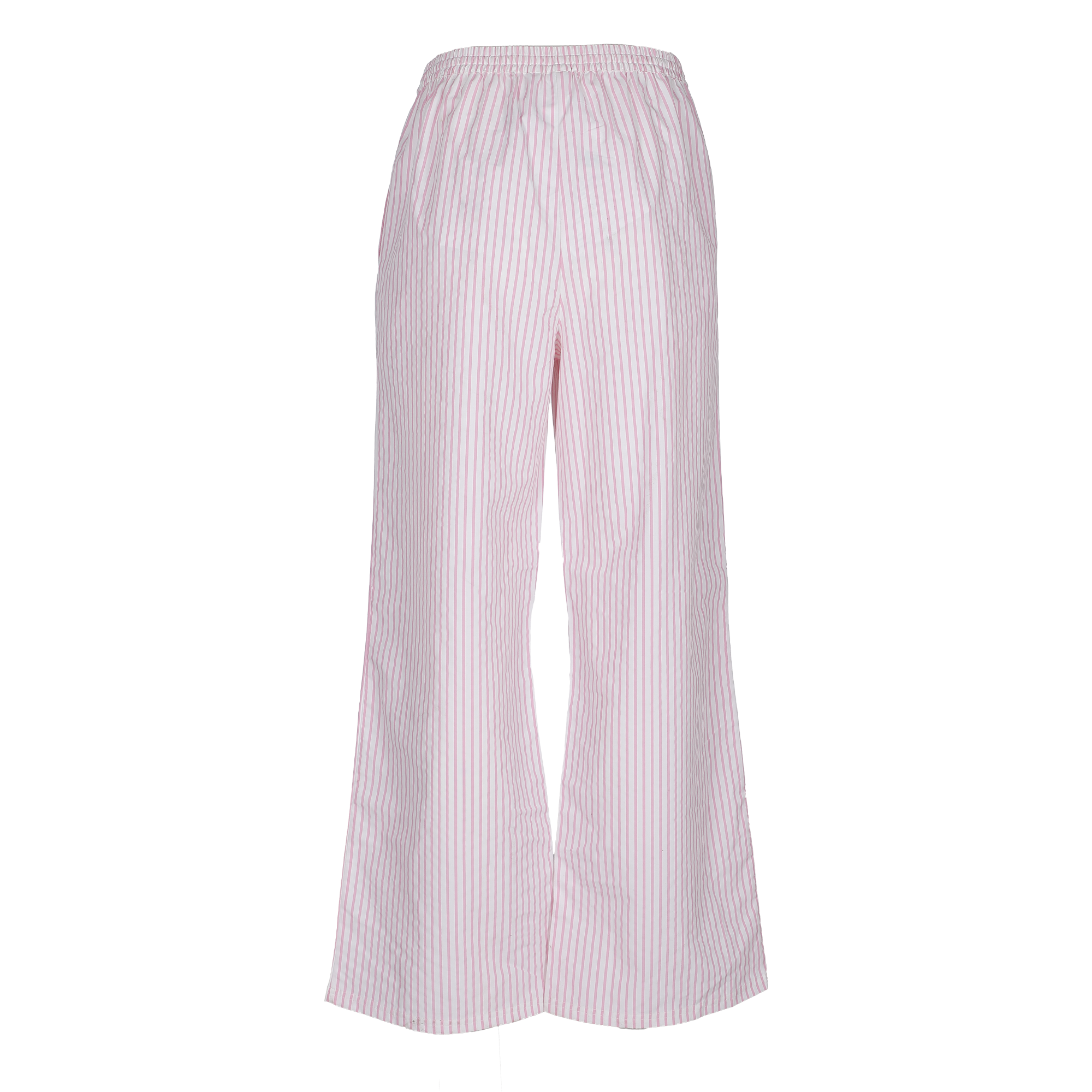 PANTALON POPELINE RAYEE DU 36 AU 42