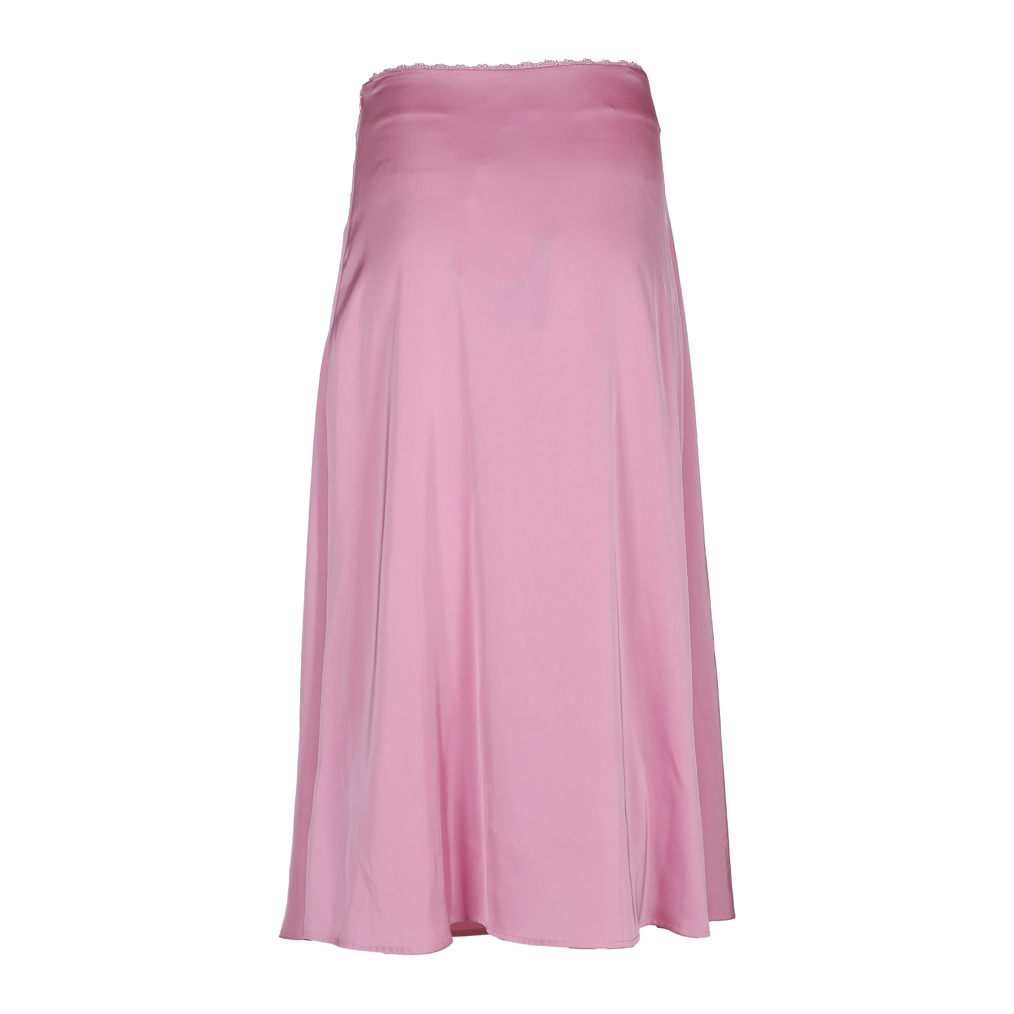 Jupe en satin  - Rose
