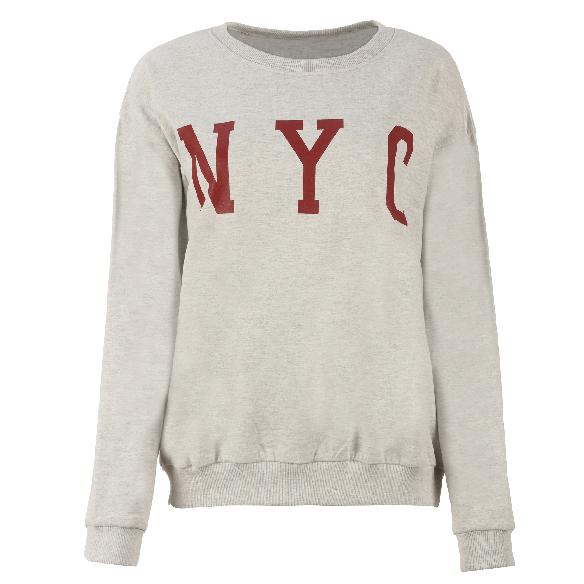 SWEAT OVERSIZE DU XXS AU XL - Gris