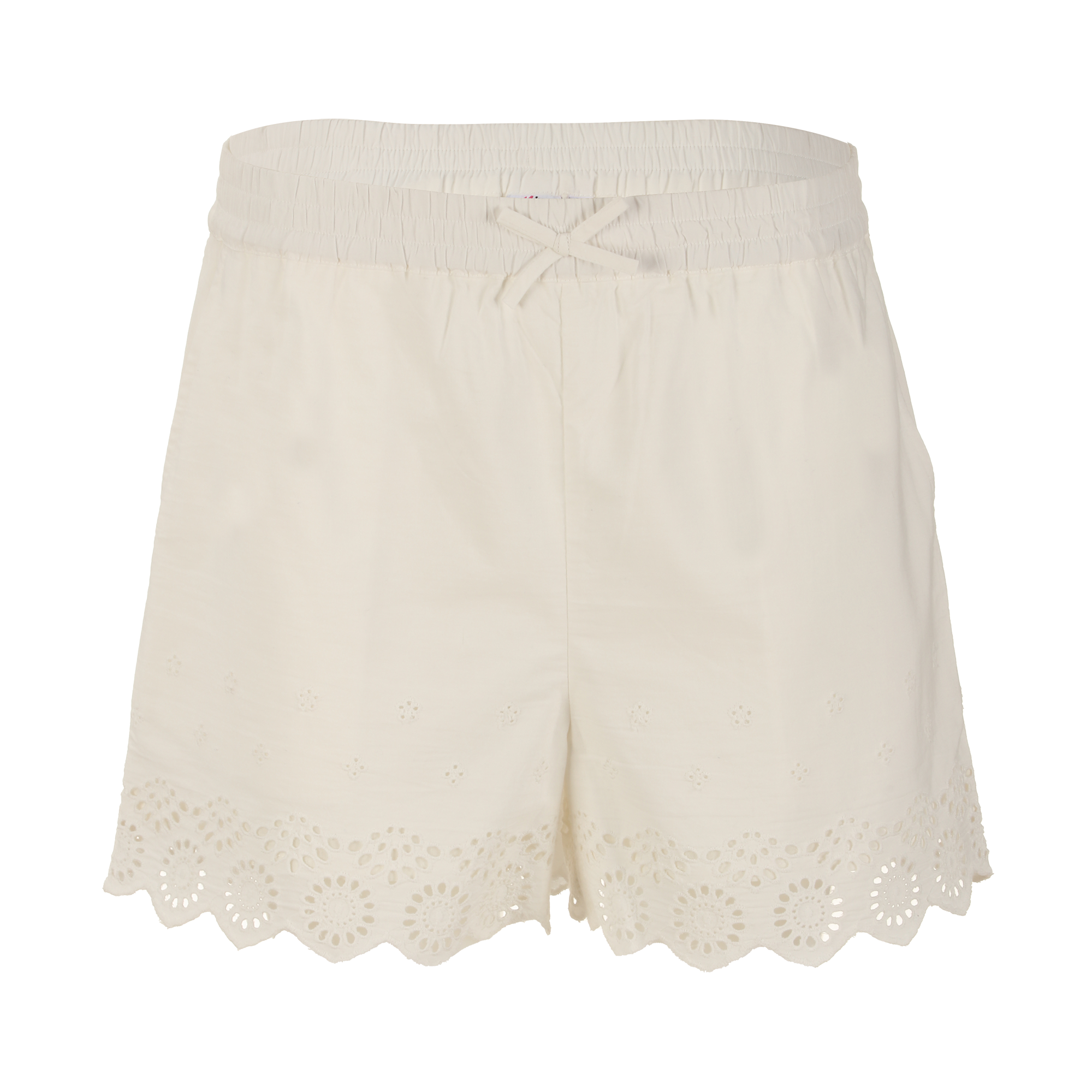 Short broderie  - Bleu