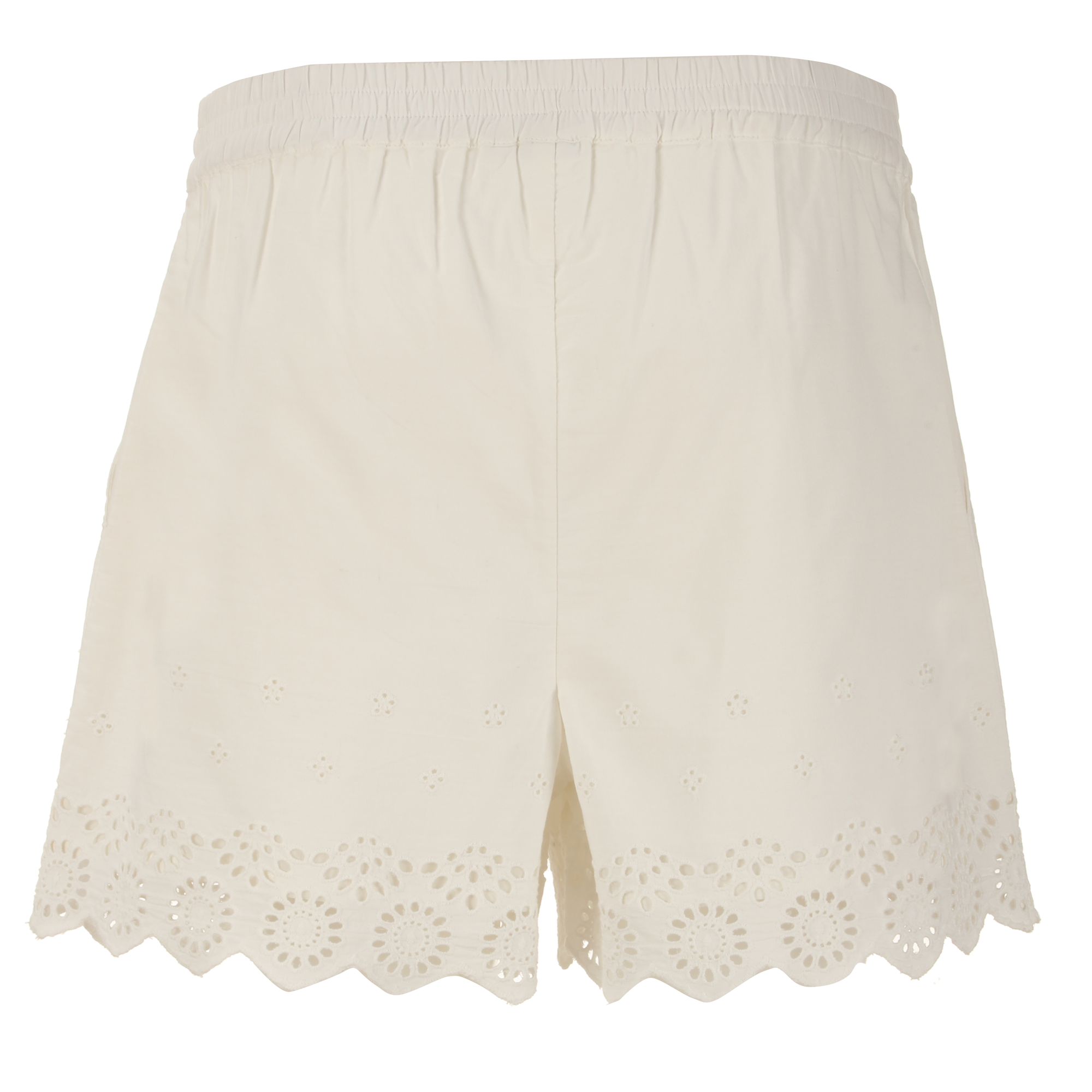 Short broderie  - Bleu