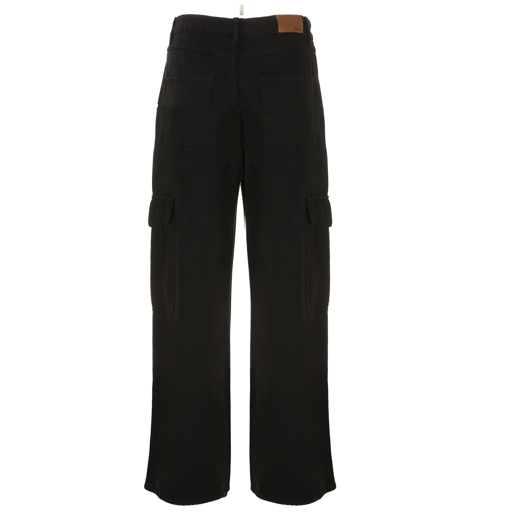Pantalon cargo coupe large - Noir