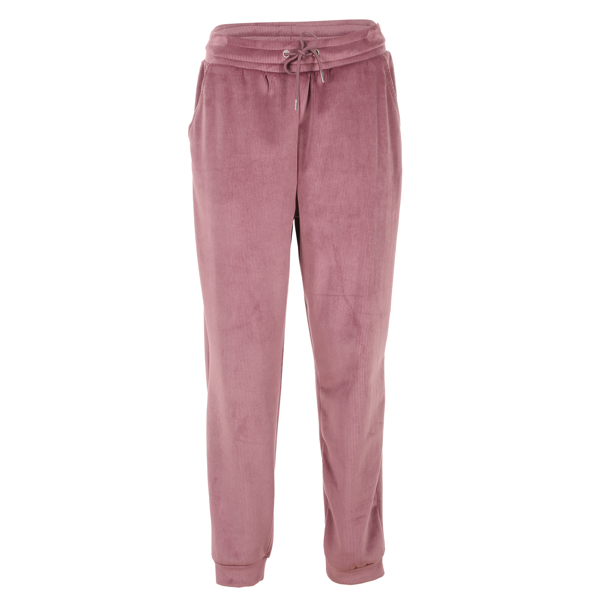 Bas de jogging en velours  - Rose